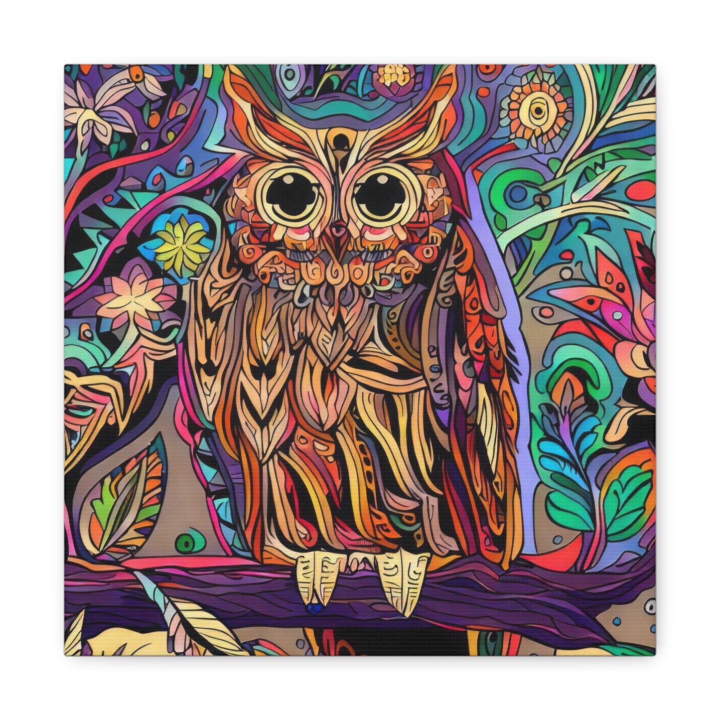 Nevada Owl - Canvas Wall Art