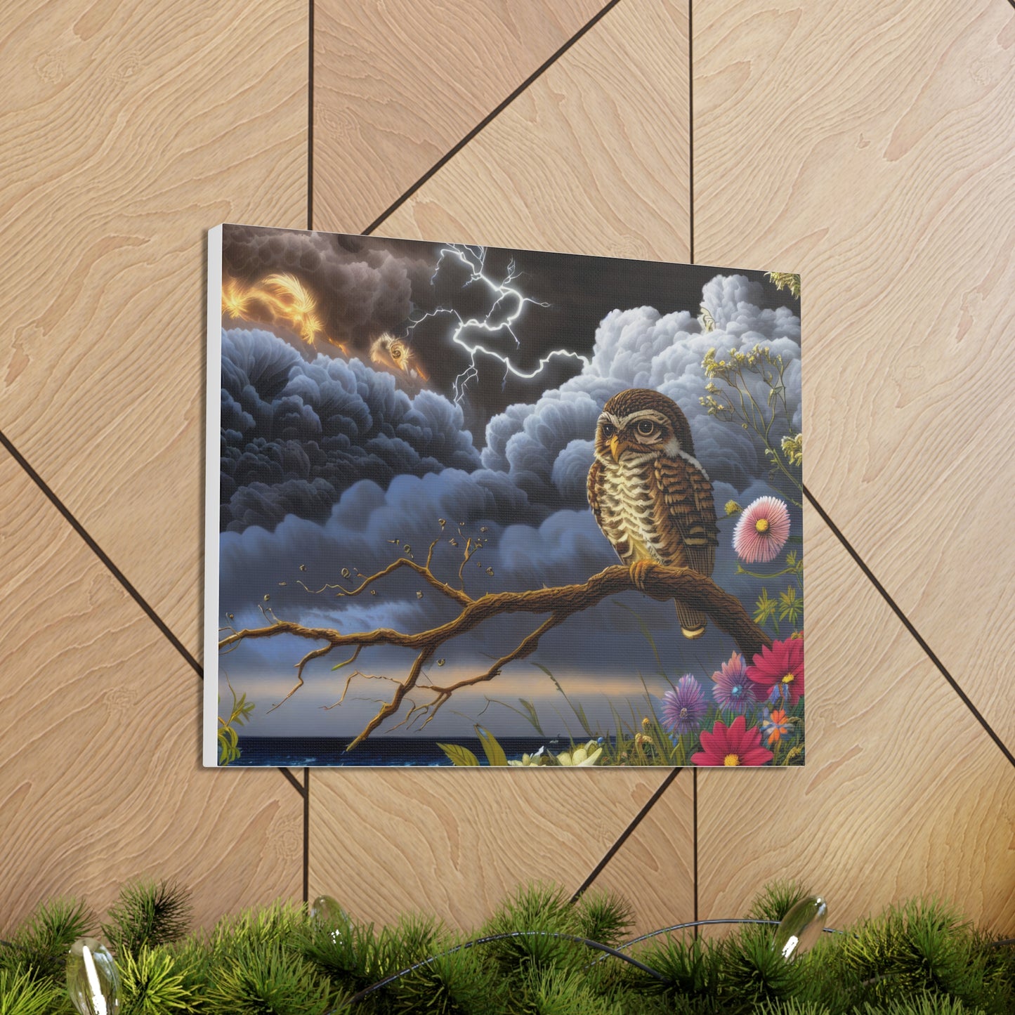 Delaware Owl - Canvas Wall Art