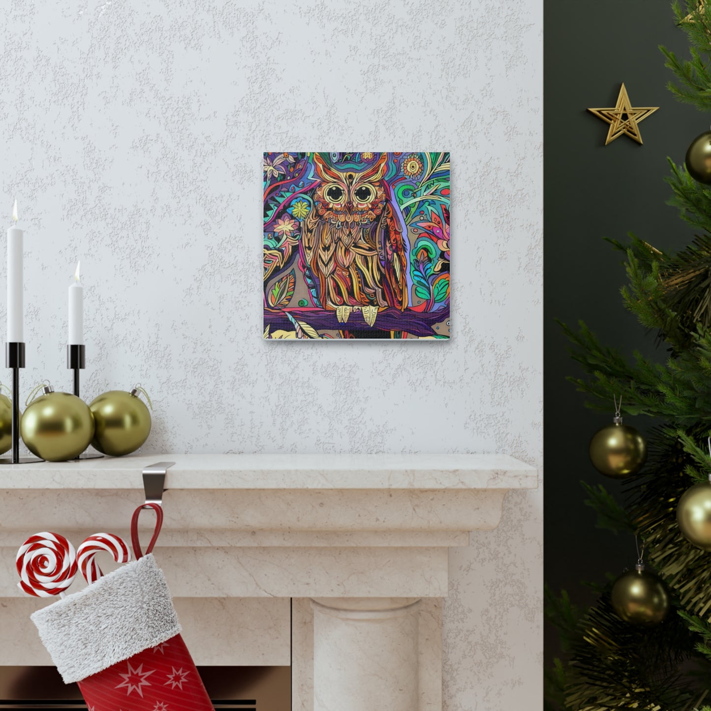 Nevada Owl - Canvas Wall Art
