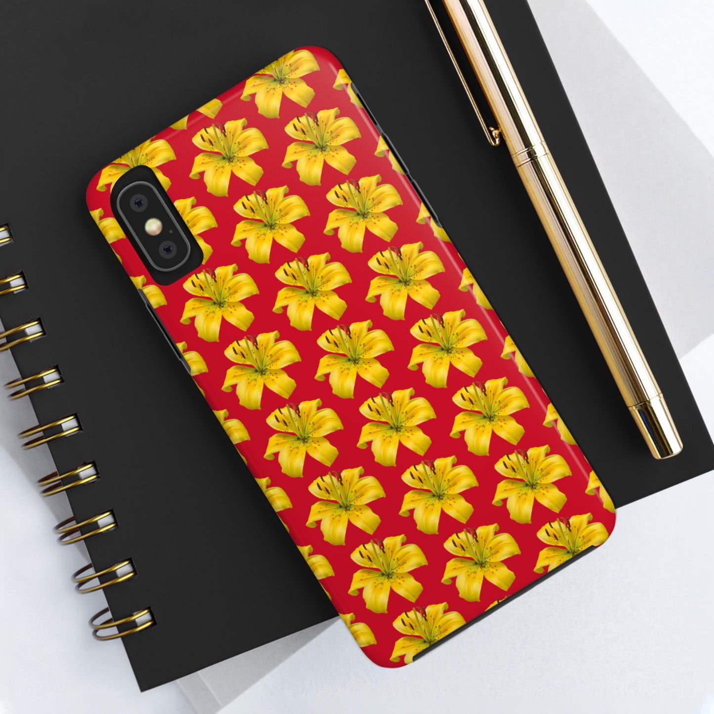 Pollyanna Lily Red Tough Phone Case