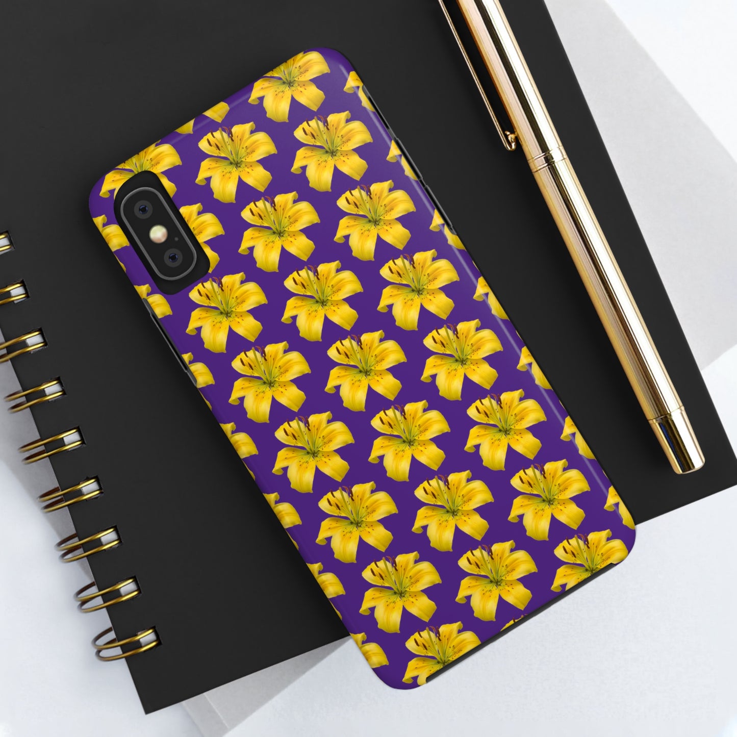 Pollyanna Lily Purple Tough Phone Case