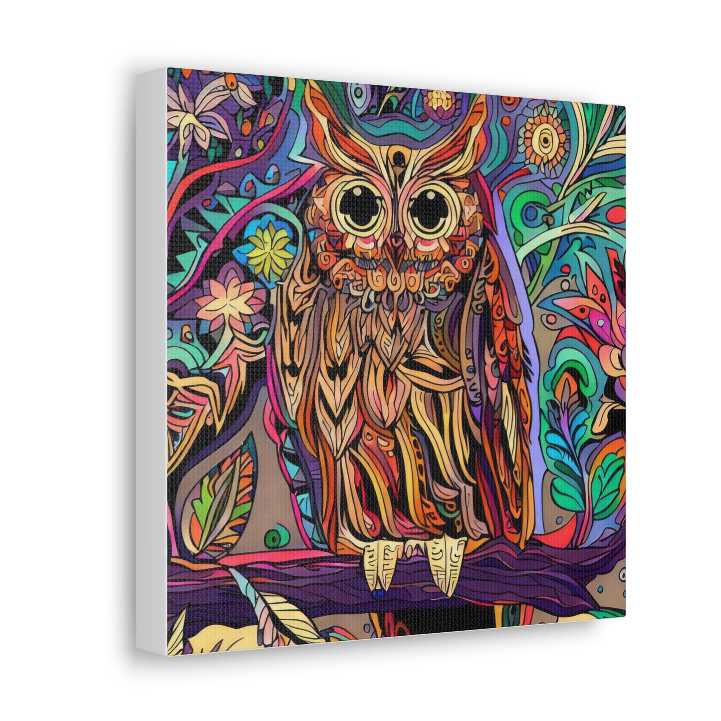 Nevada Owl - Canvas Wall Art