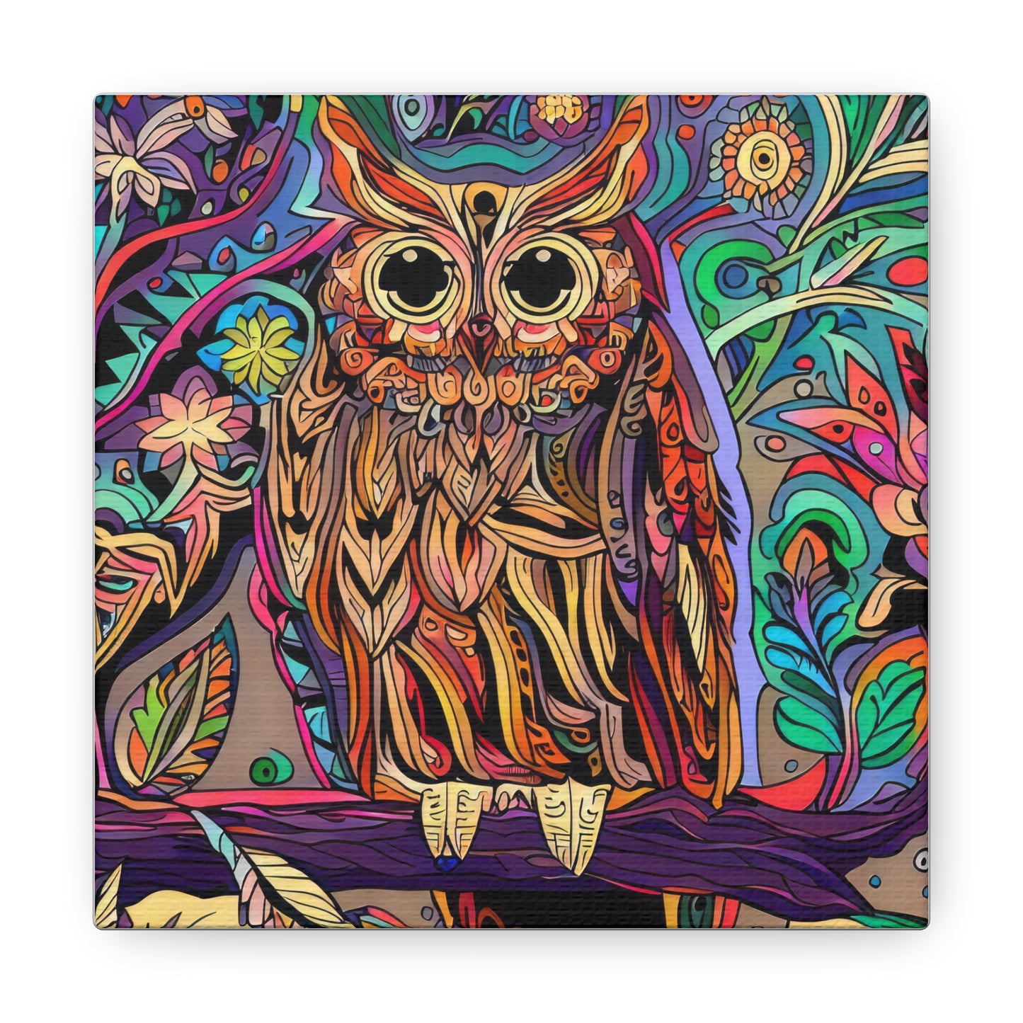 Nevada Owl - Canvas Wall Art