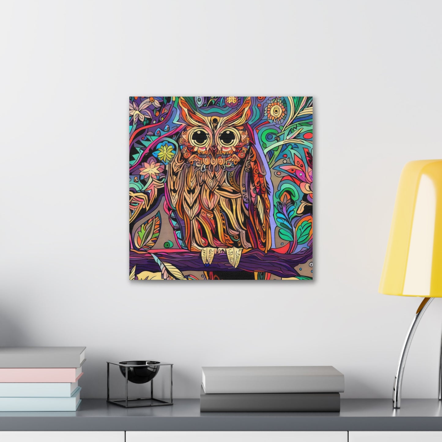 Nevada Owl - Canvas Wall Art