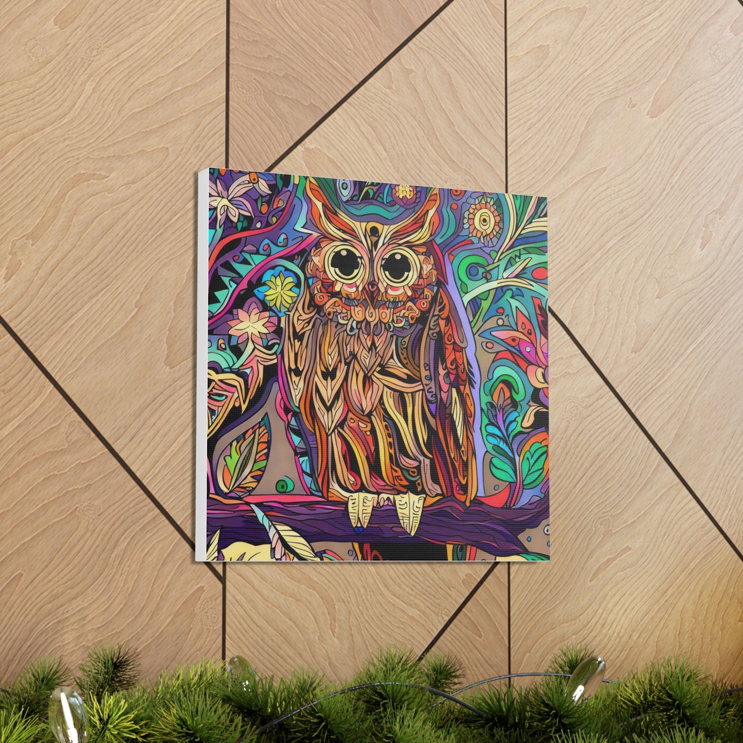 Nevada Owl - Canvas Wall Art