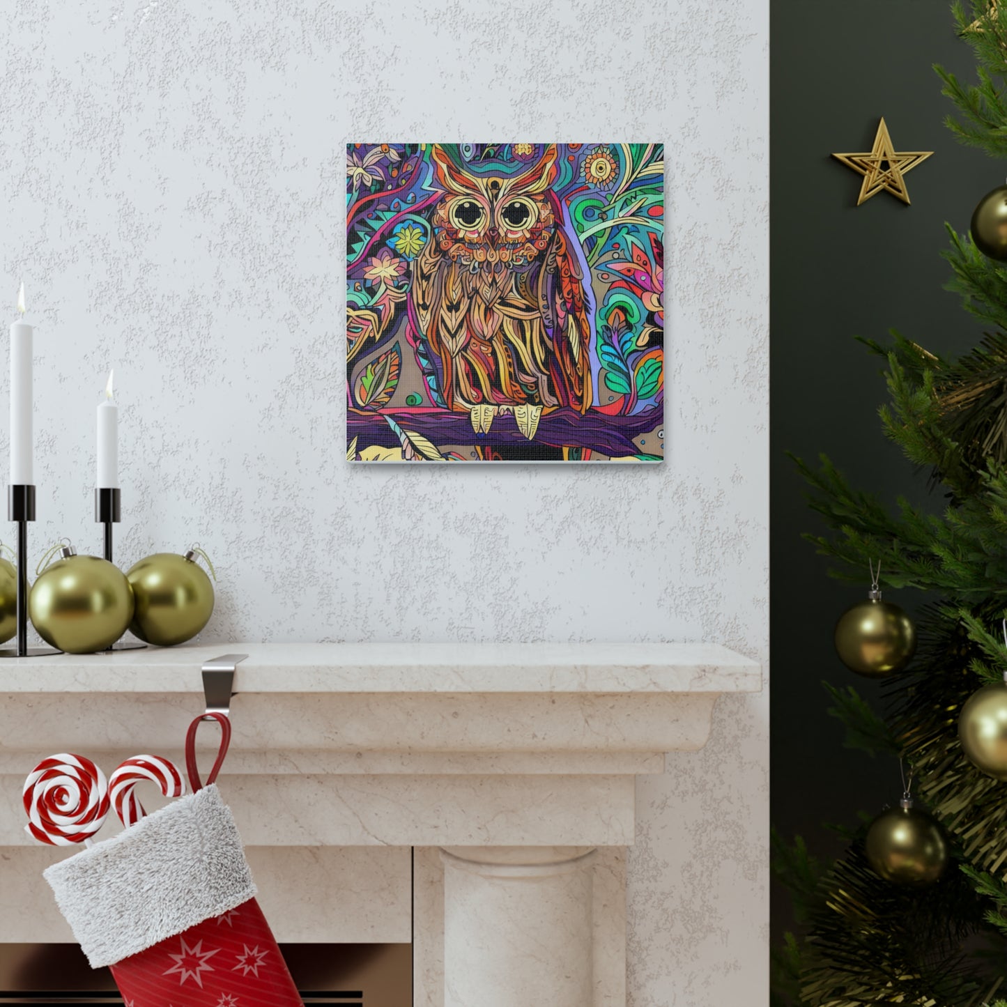 Nevada Owl - Canvas Wall Art