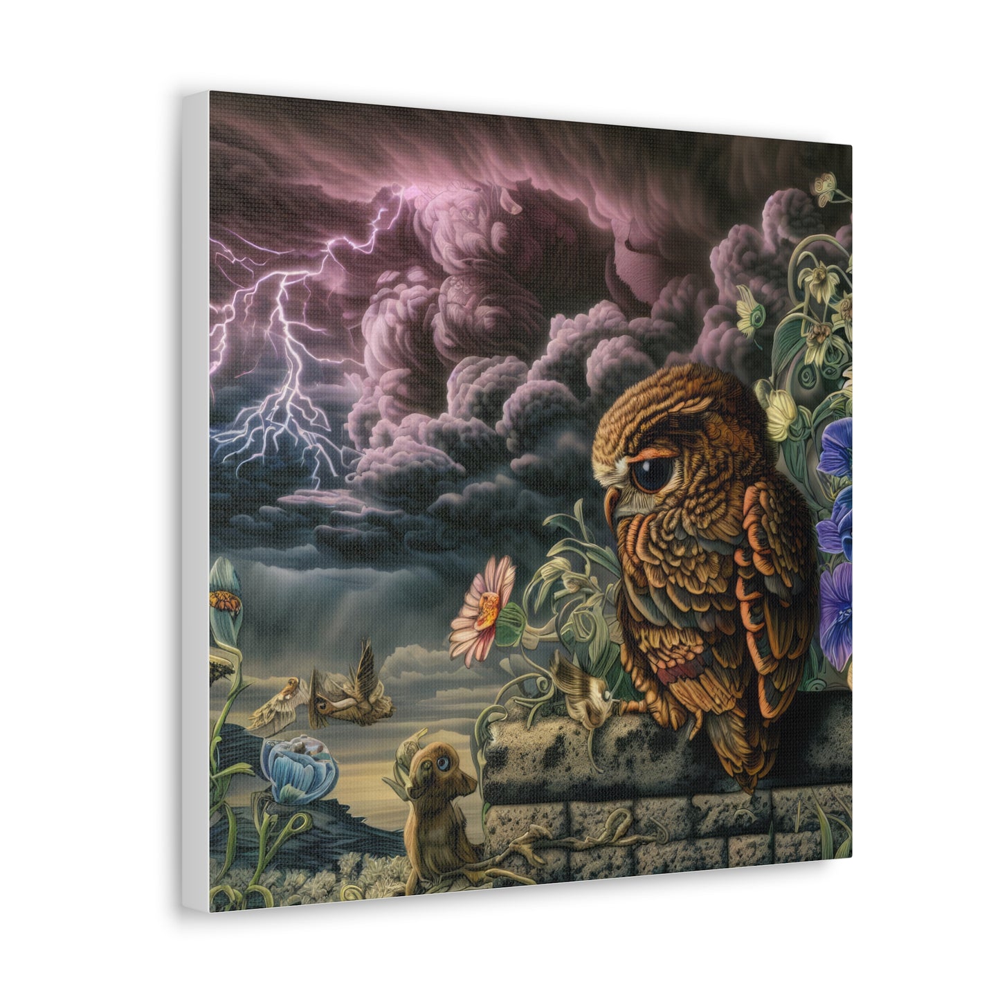 Kentucky Owl - Canvas Wall Art