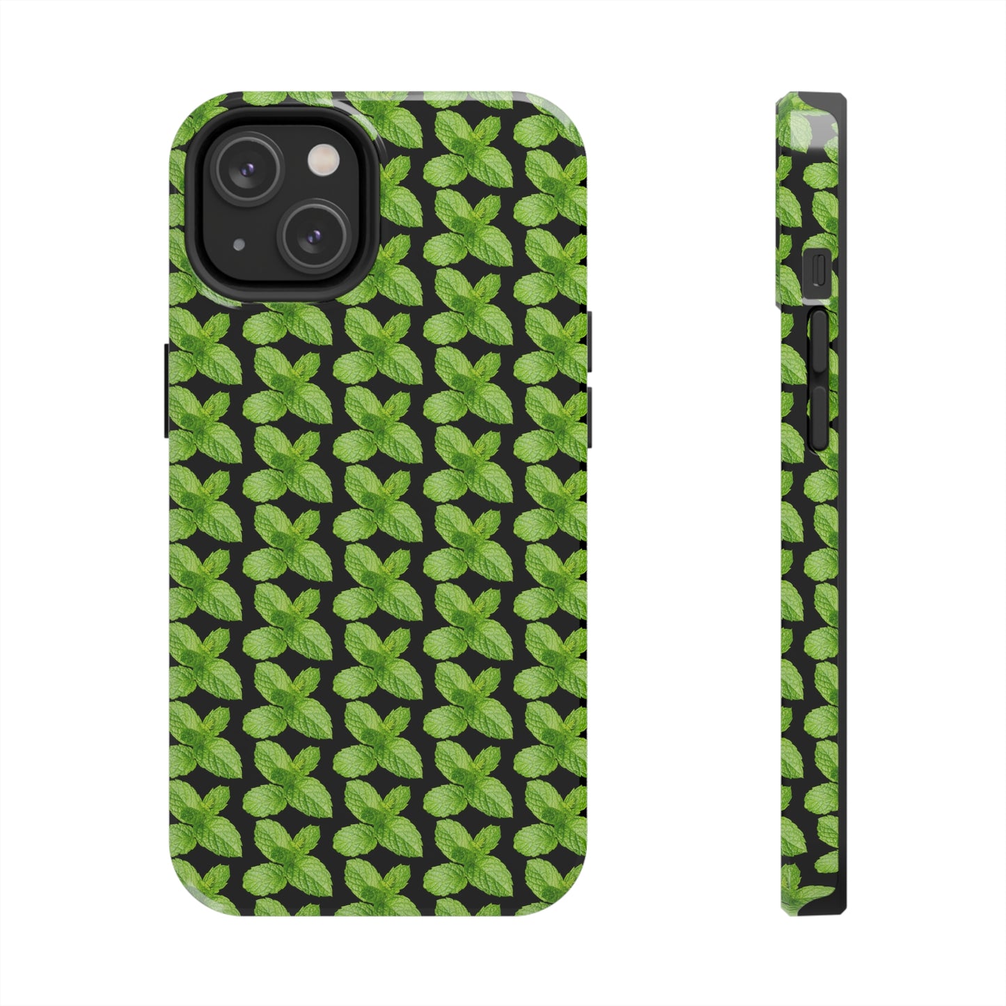 Mint Black Tough Phone Case