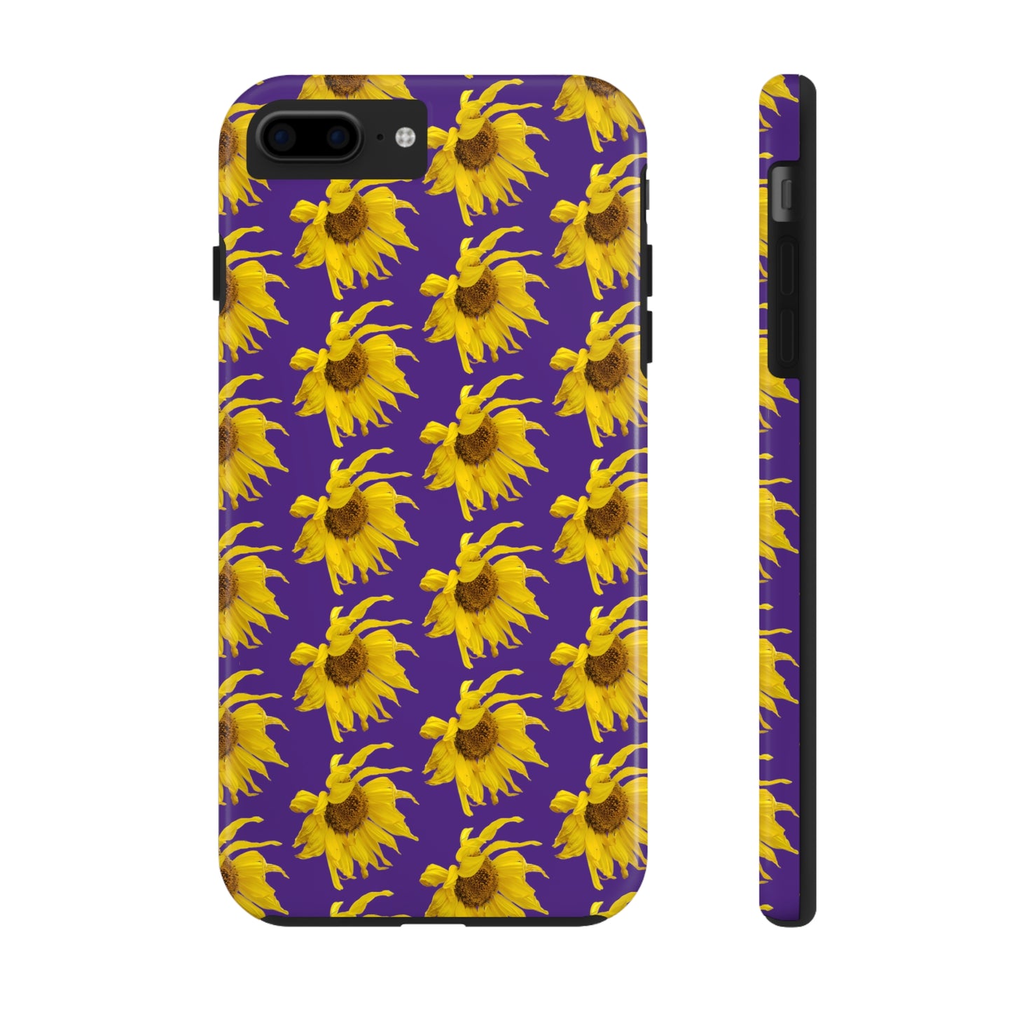 Fall Sunflower Purple Tough Phone Case