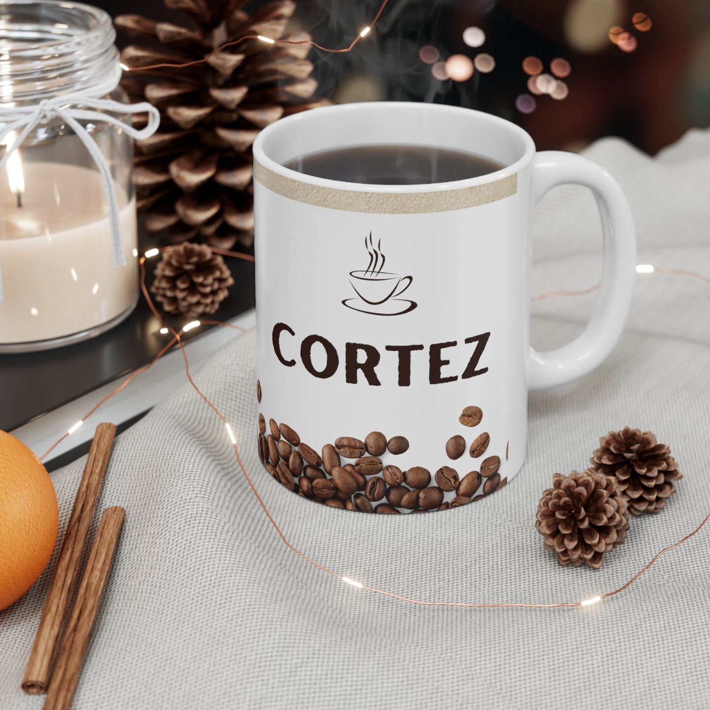 Cortez Name Coffee Mug 11oz W