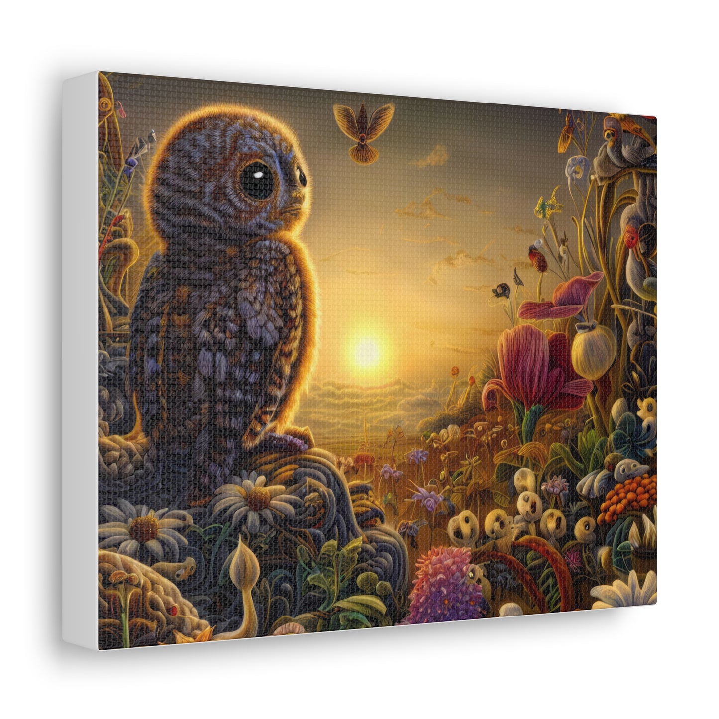 Ajax Owl - Canvas Wall Art