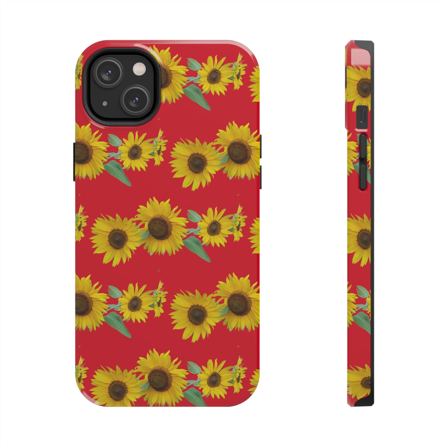 Sunflower Cluster RedTough Phone Case