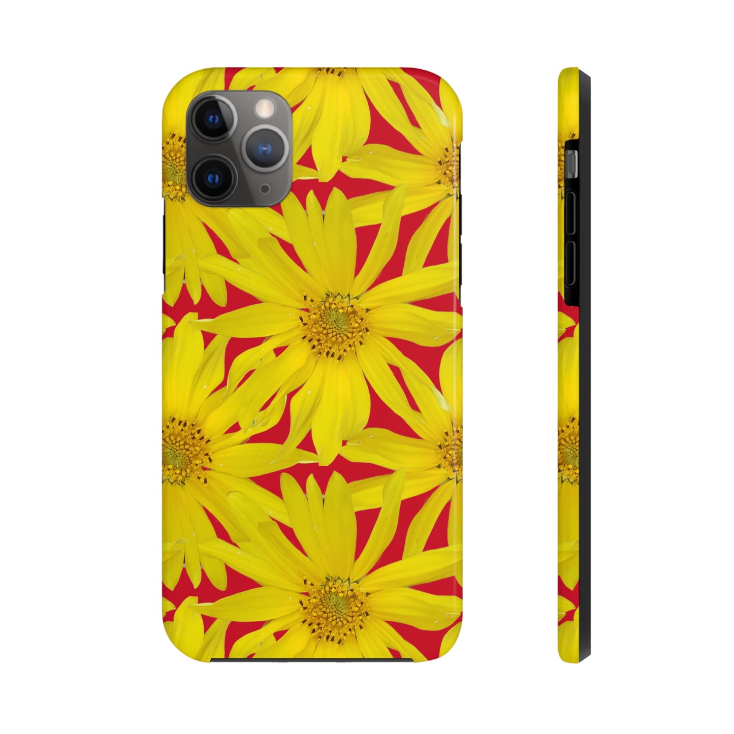 Big Sunflower Red Tough Phone Case