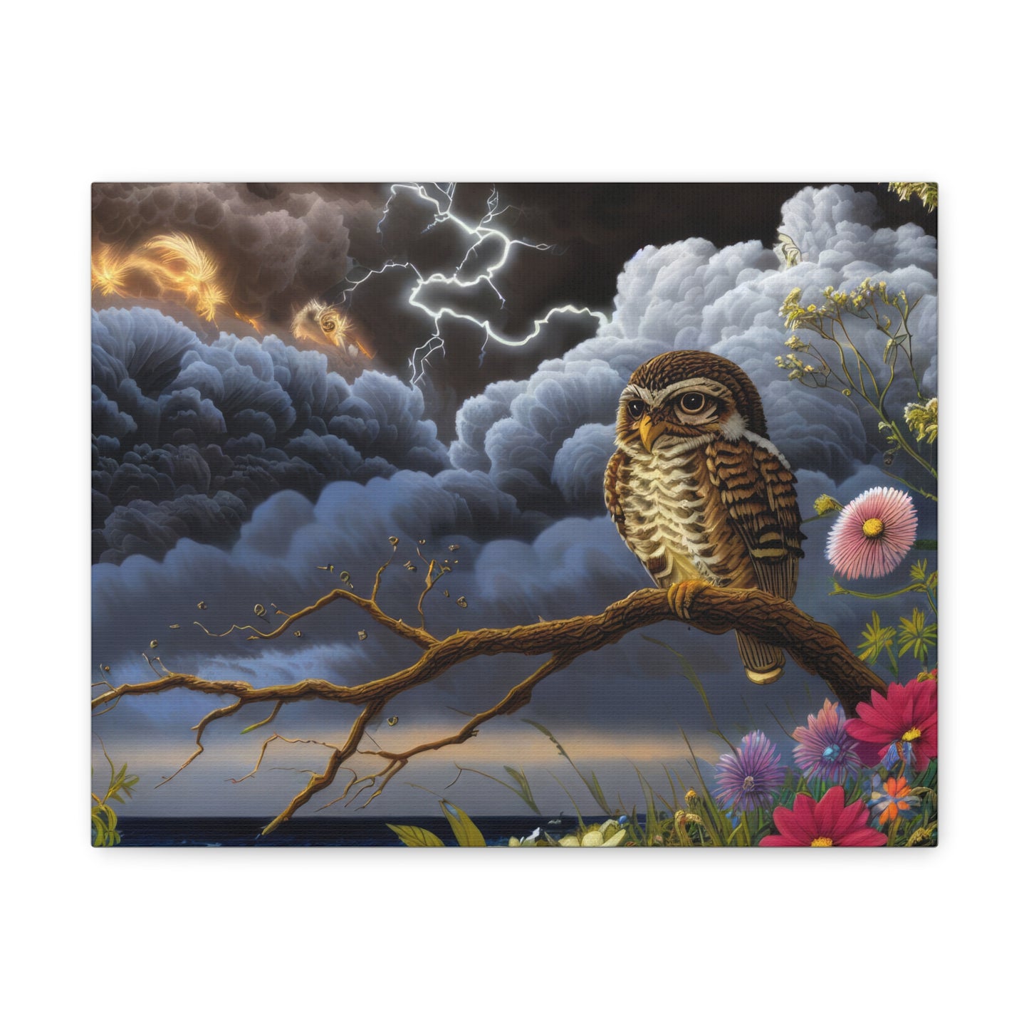 Delaware Owl - Canvas Wall Art