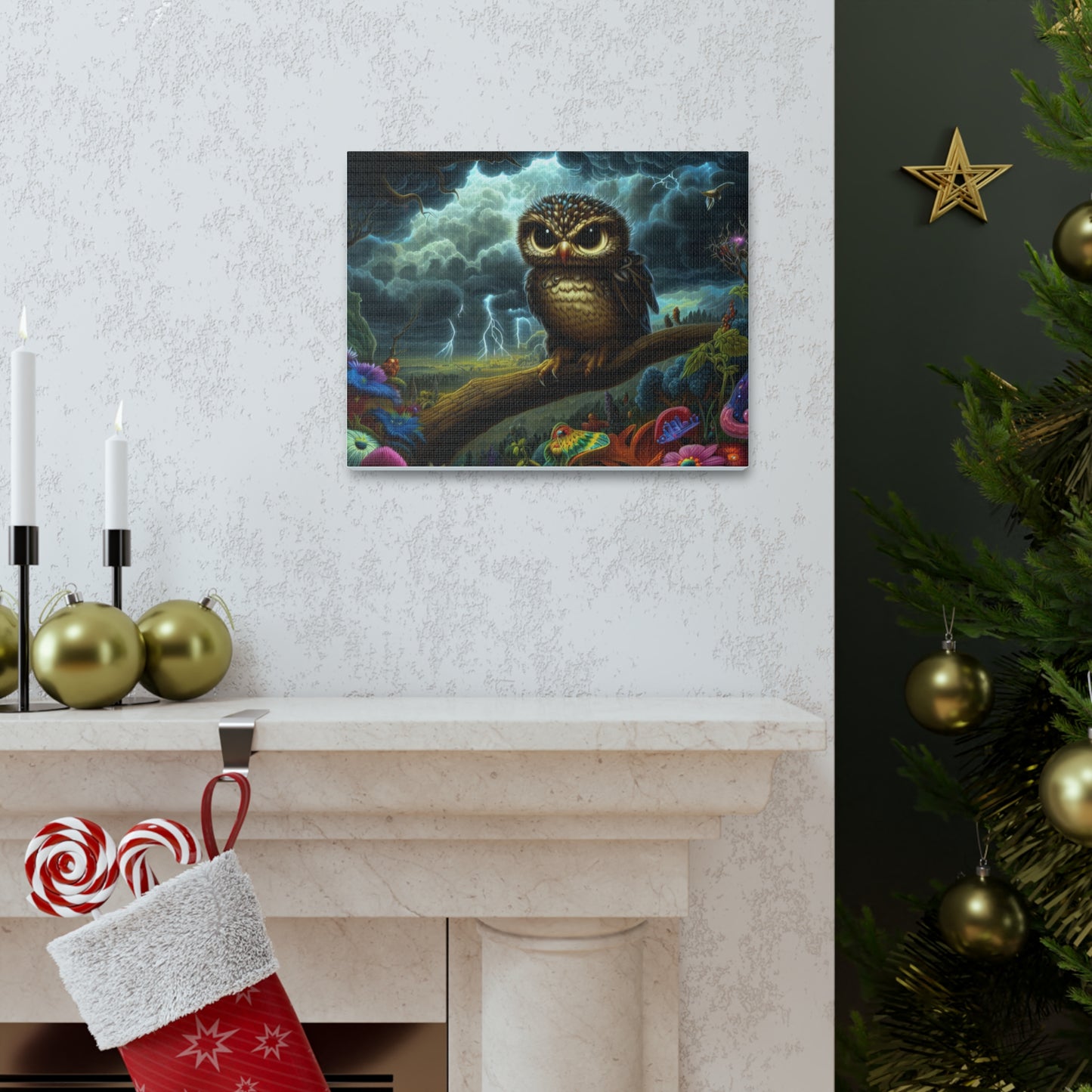 Arkansas Owl - Canvas Wall Art