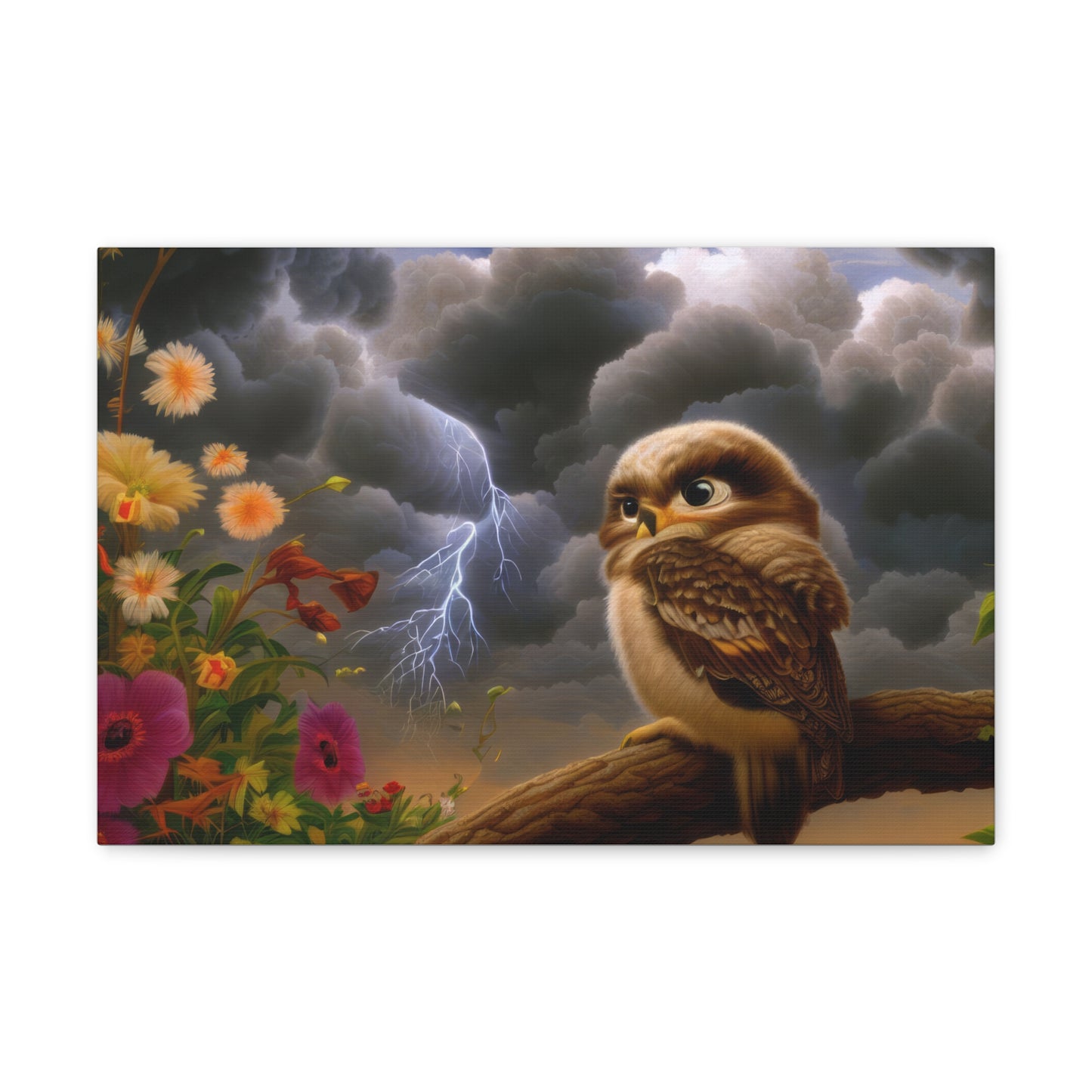 Maryland Owl - Canvas Wall Art