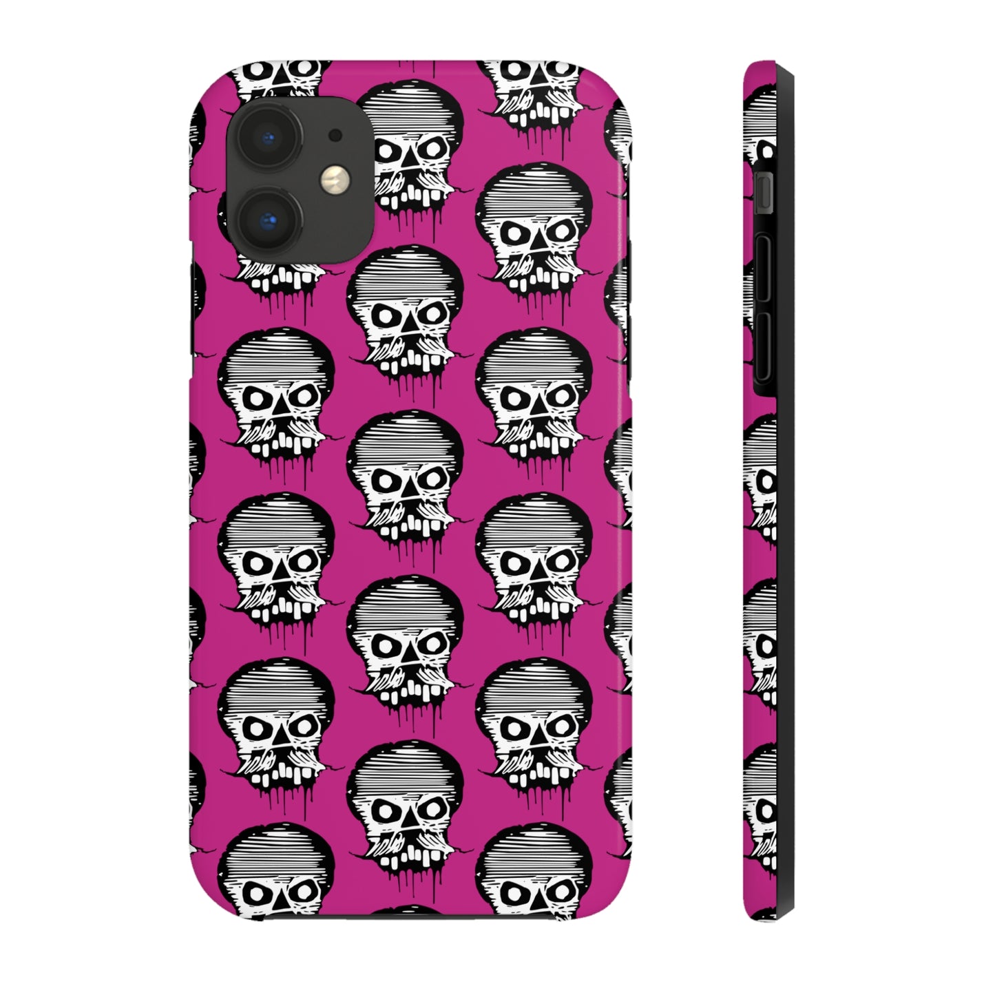 Skull Pink Tough Phone Case