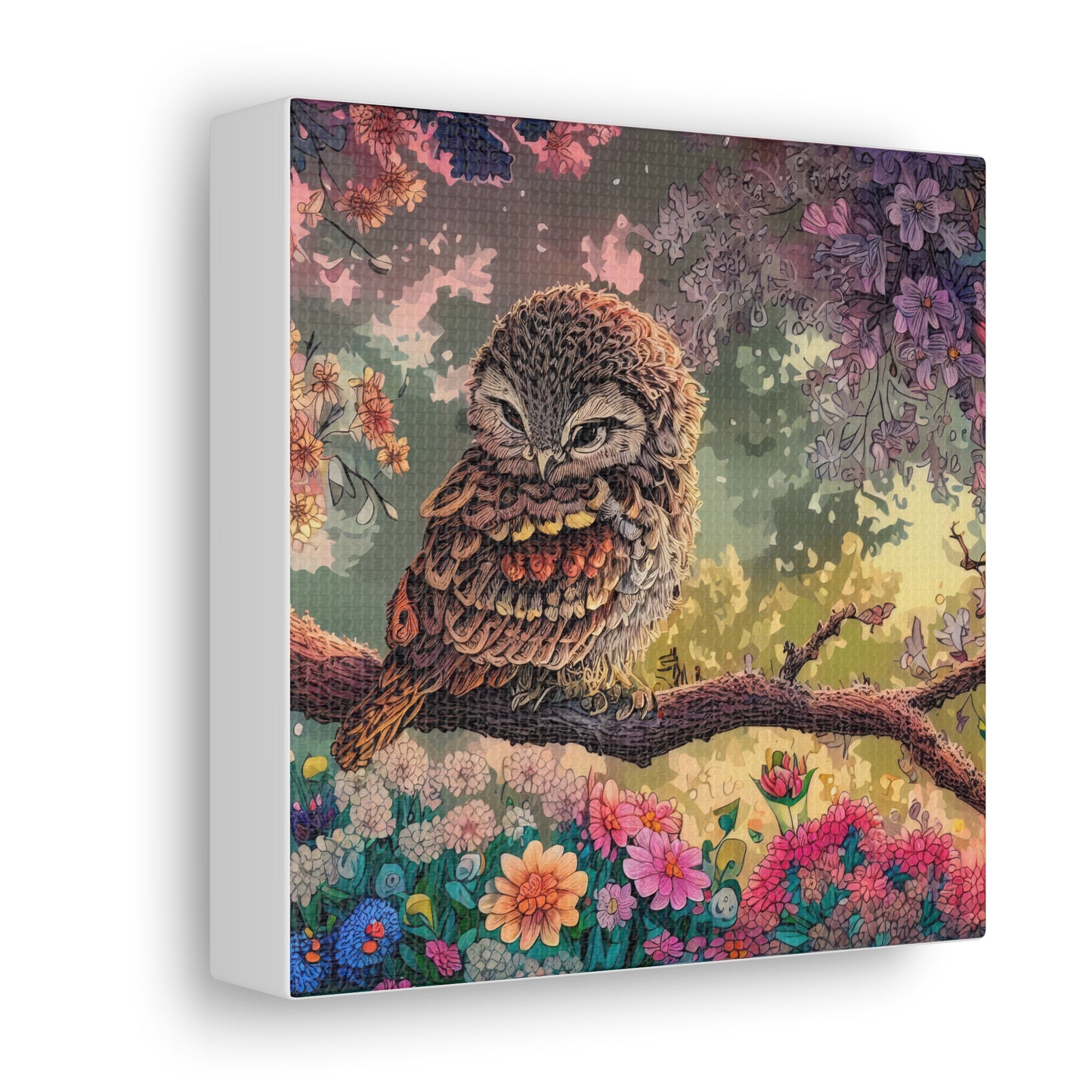 Oregon Owl - Canvas Wall Art