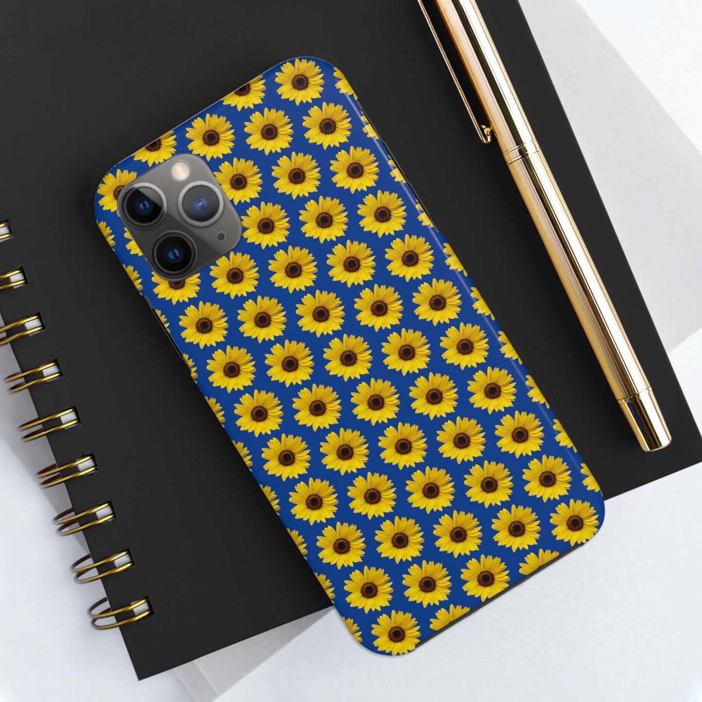 Sunflower Blue Tough Phone Case