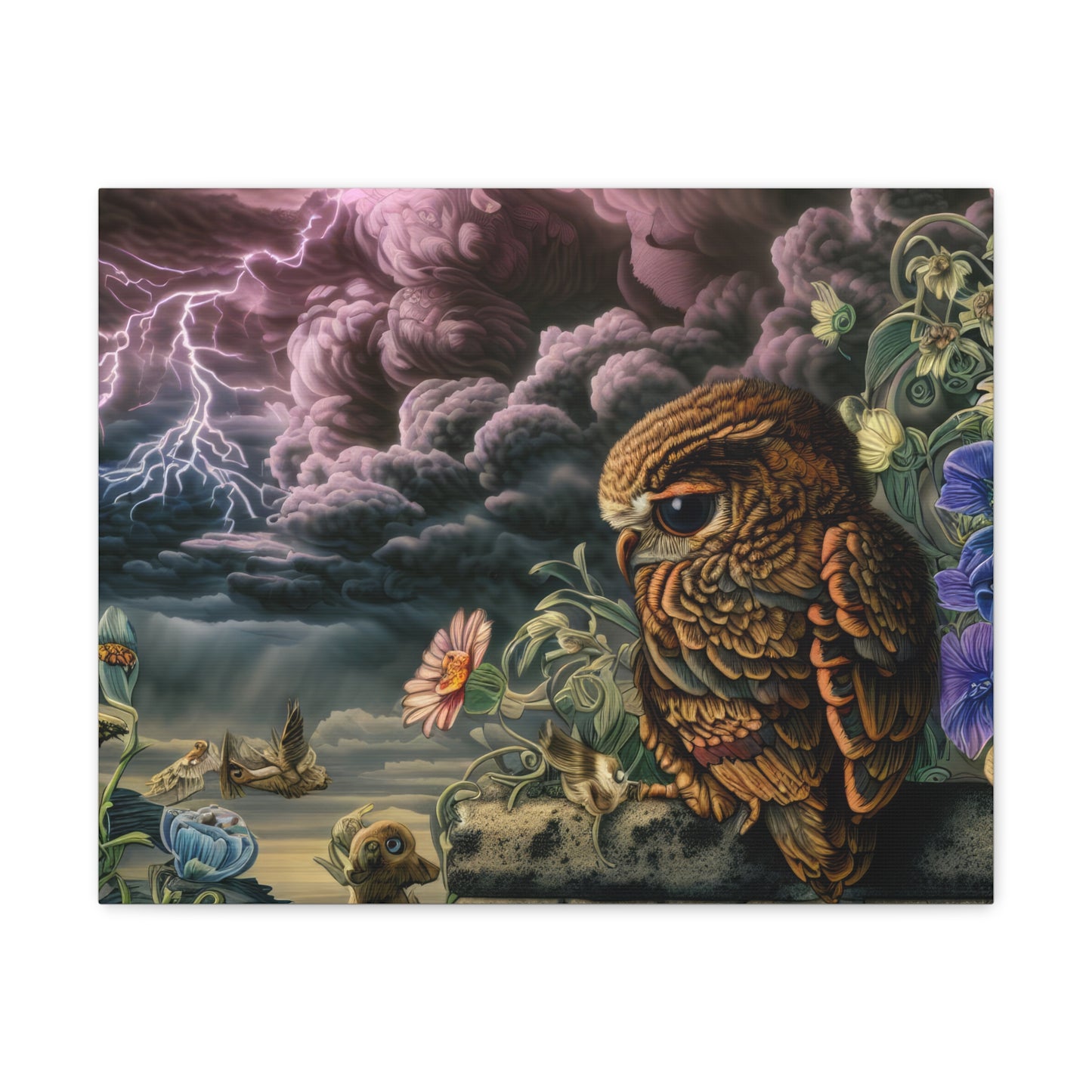 Kentucky Owl - Canvas Wall Art