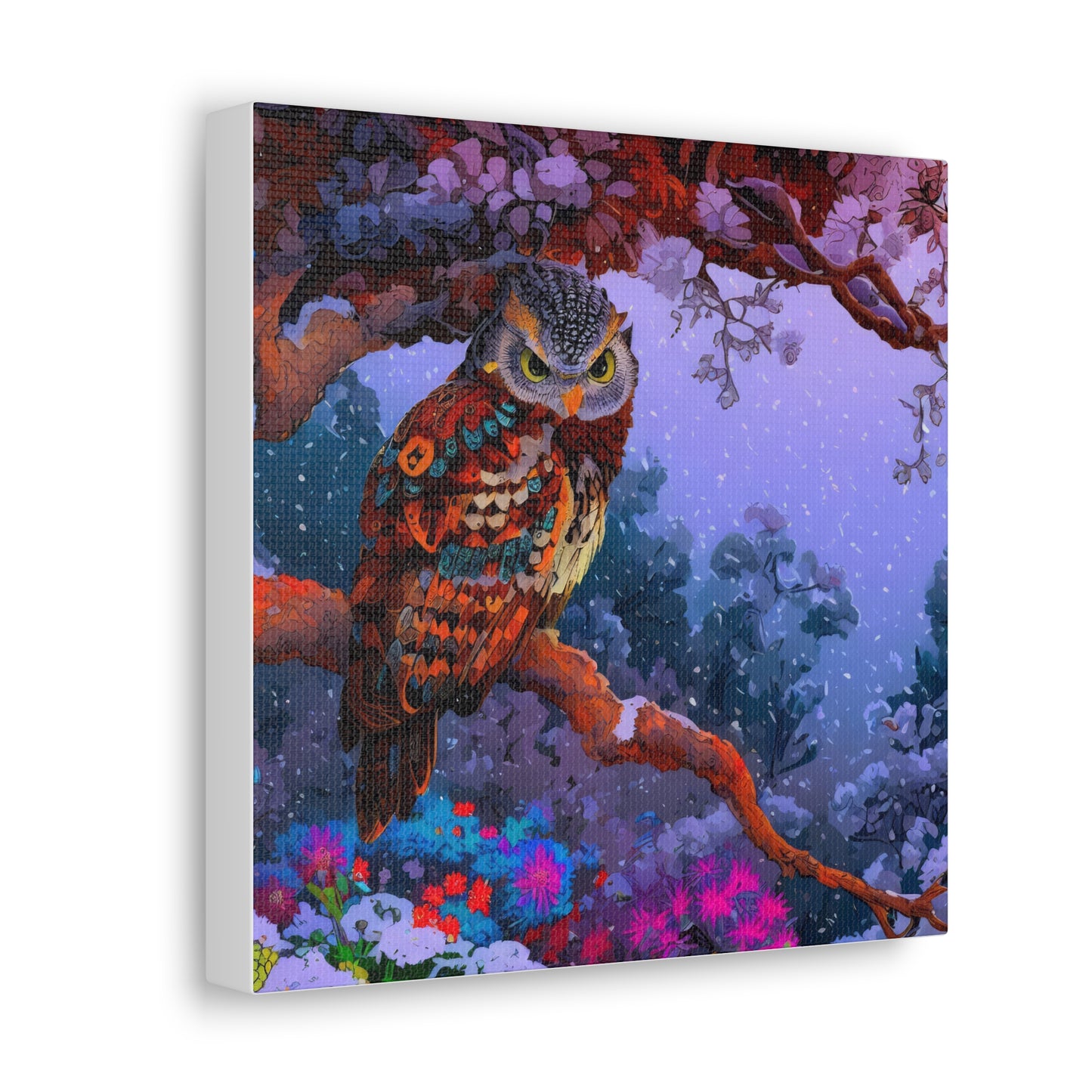 Wyoming Owl  - Canvas Wall Art