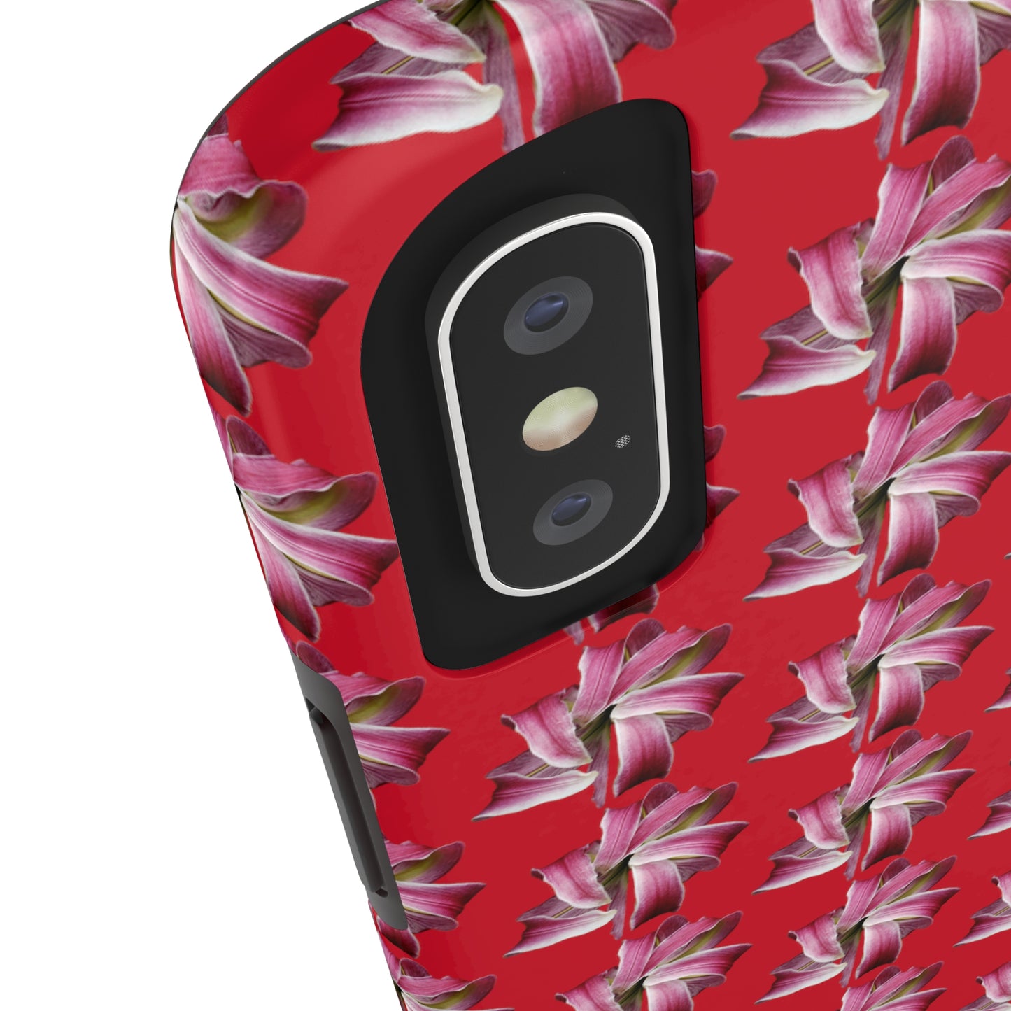 Morning Lily Red Tough Phone Case