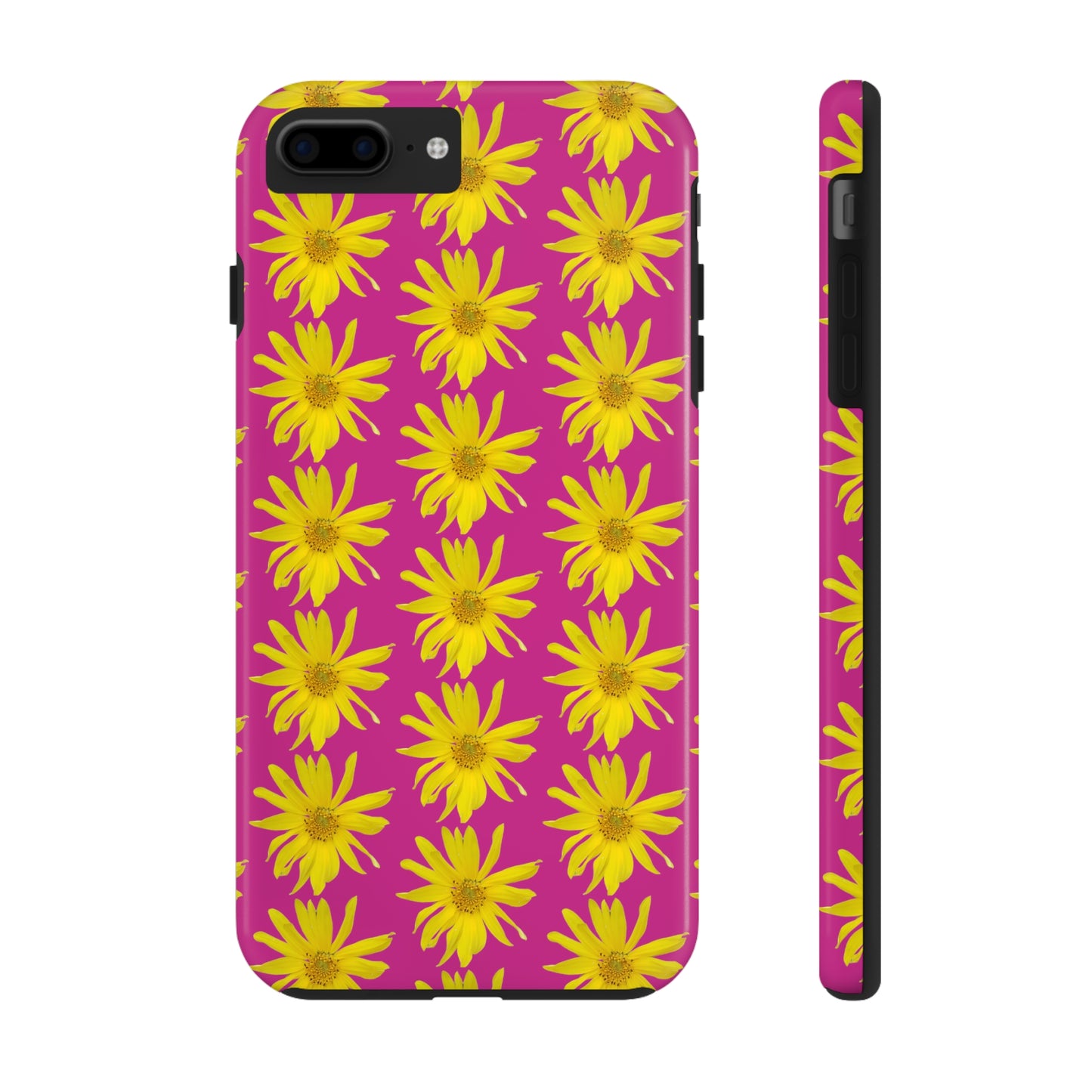 Wild Sunflower Pink Tough Phone Case