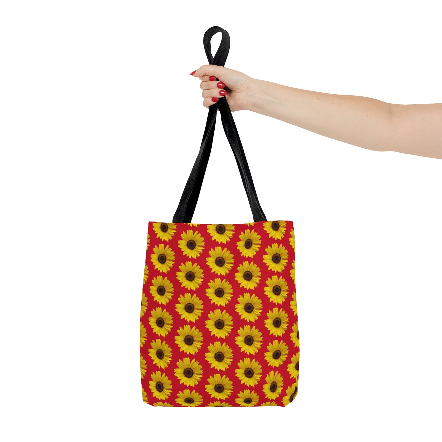 Sunflower Red Tote Bag