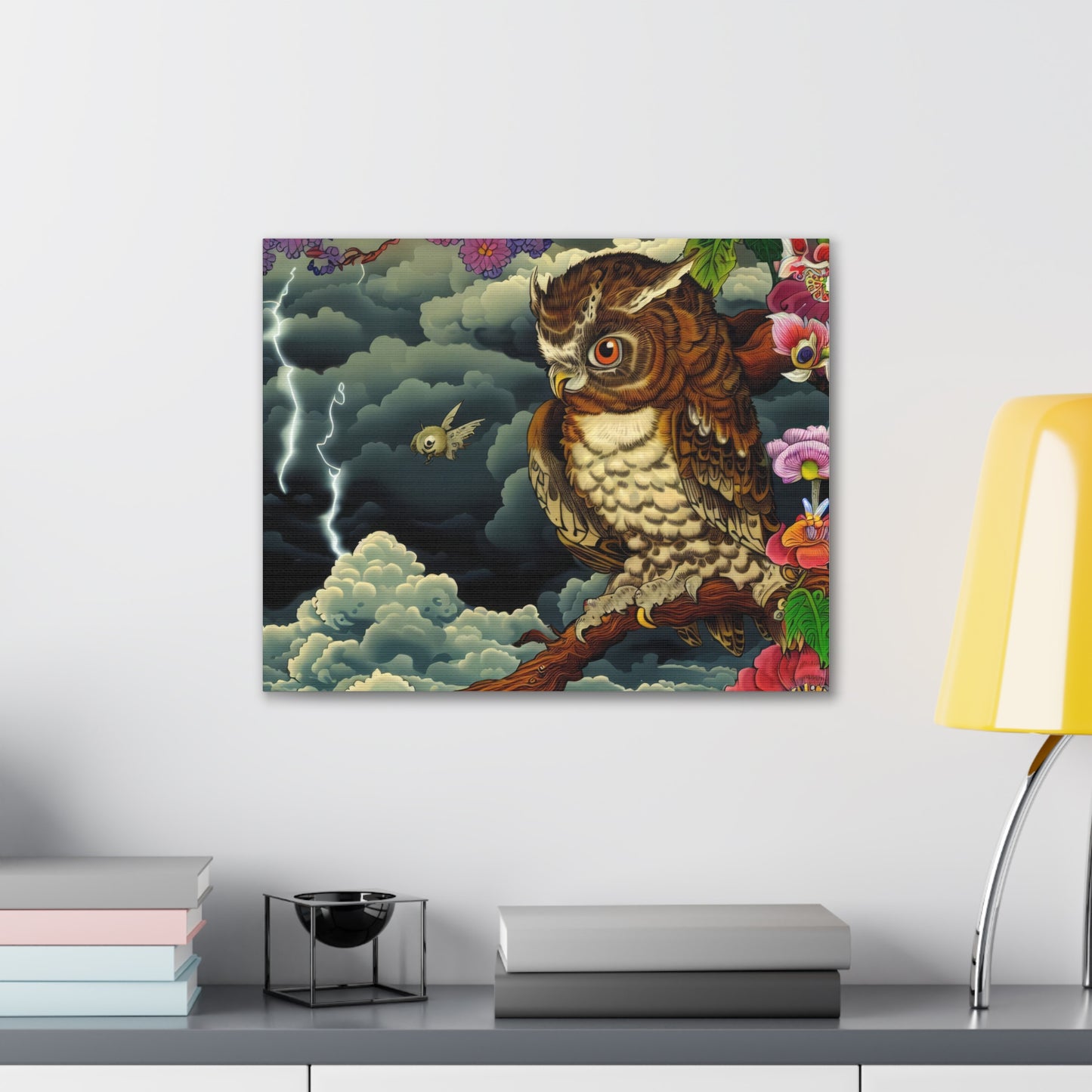 South Carolina Owl - Canvas Wall Art