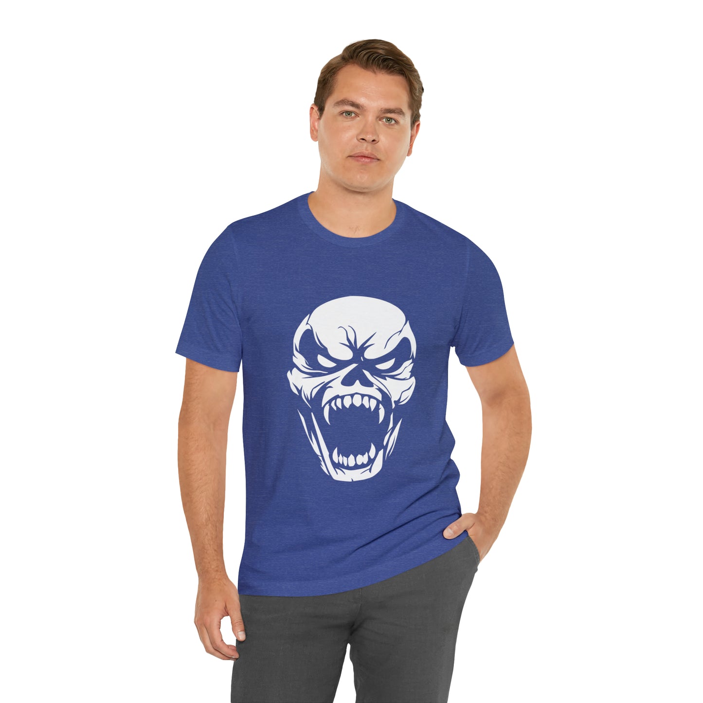 Wild Skull  Unisex Jersey Short Sleeve Tee