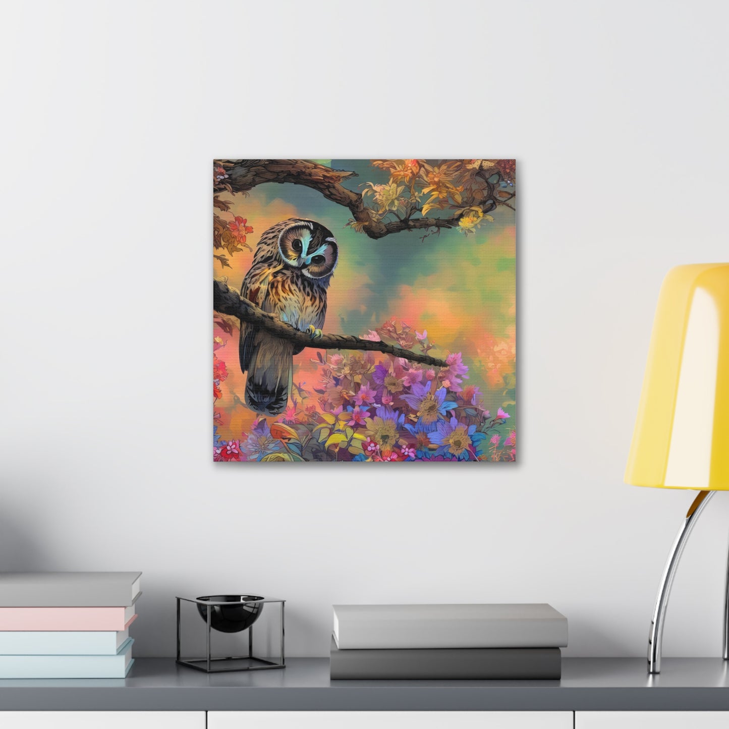 Kansas Owl - Canvas Wall Art