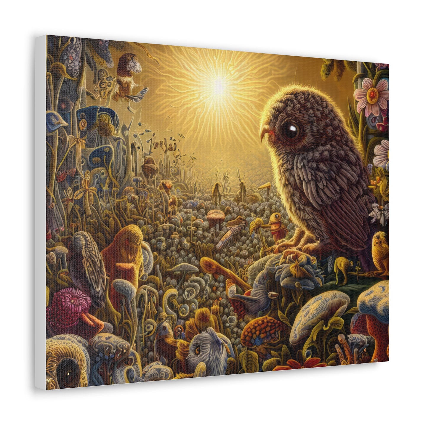 Virginia Owl - Canvas Wall Art