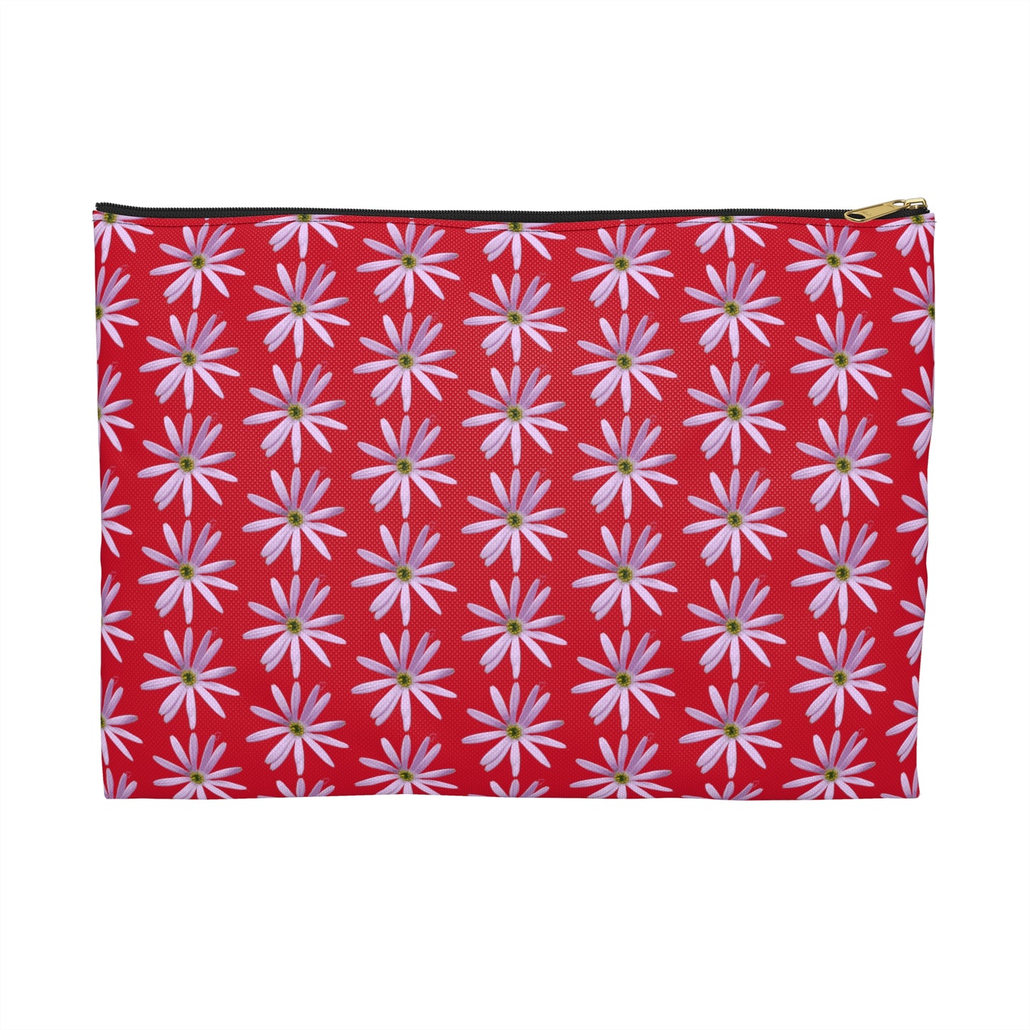 Aster Red Accessory Pouch