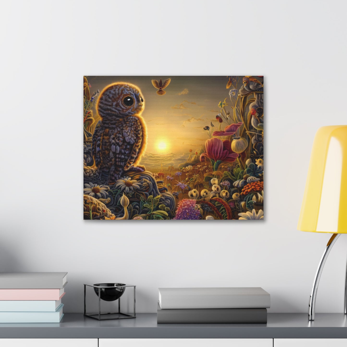 Ajax Owl - Canvas Wall Art