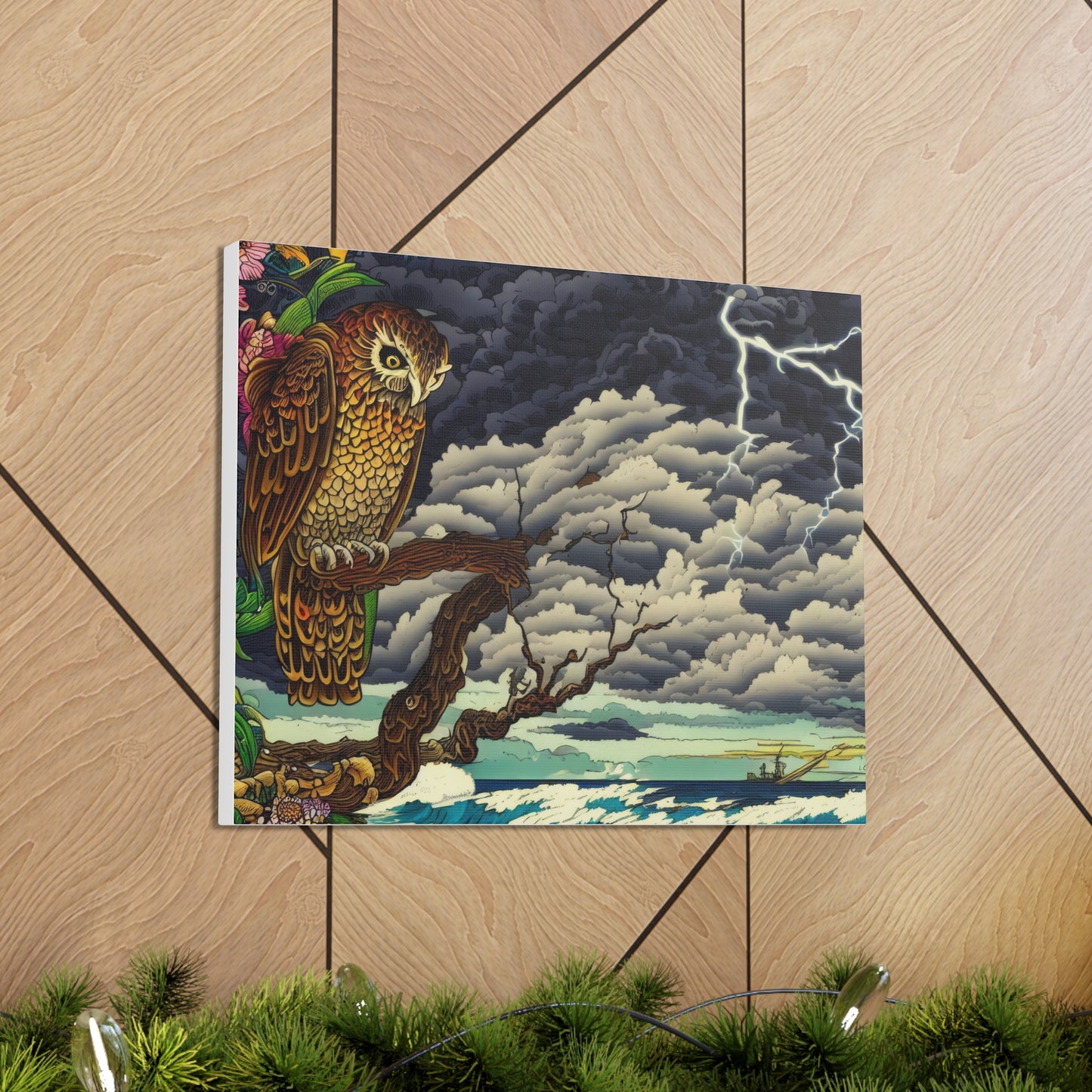 Colorado Owl - Canvas Wall Art