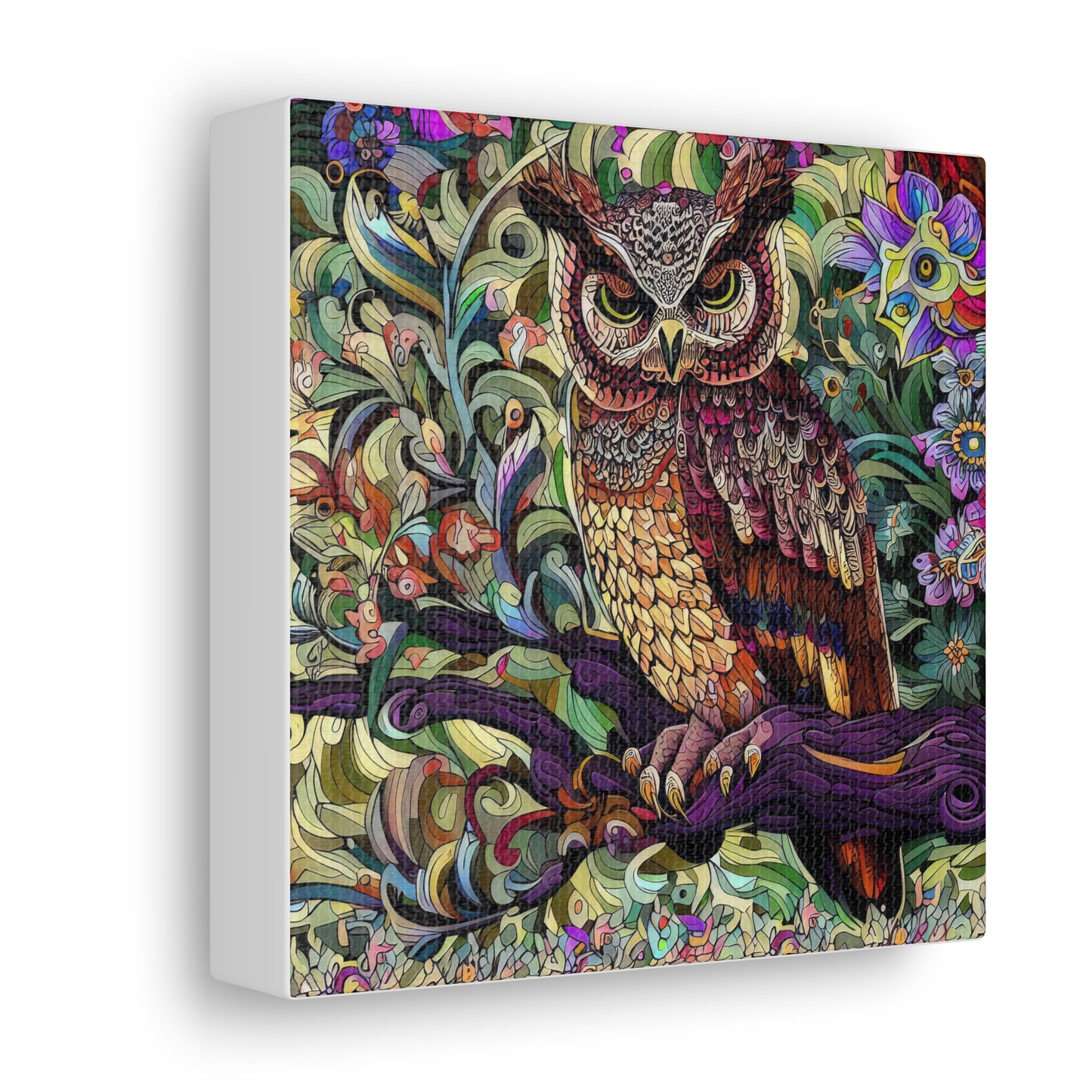 Montana Owl - Canvas Wall Art