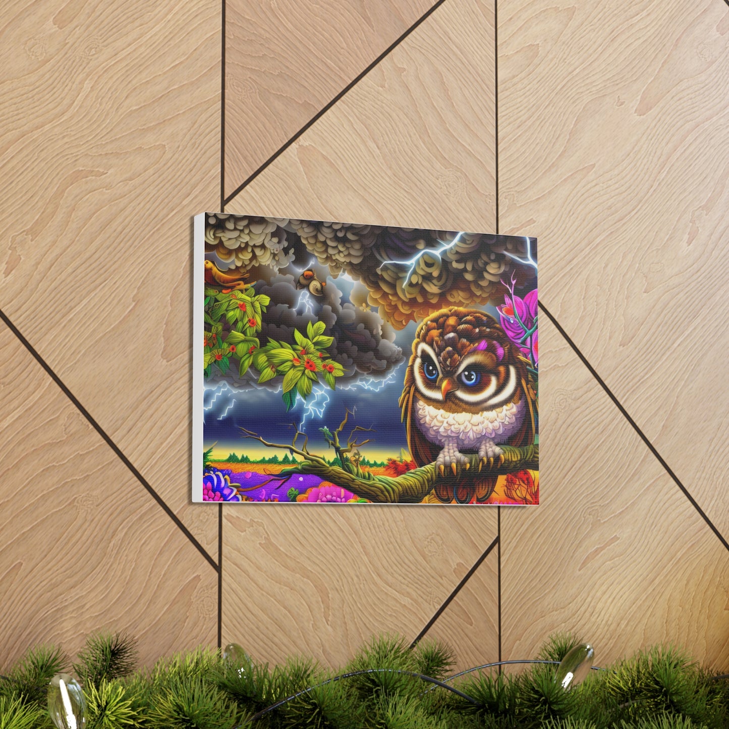 Louisiana Owl - Canvas Wall Art