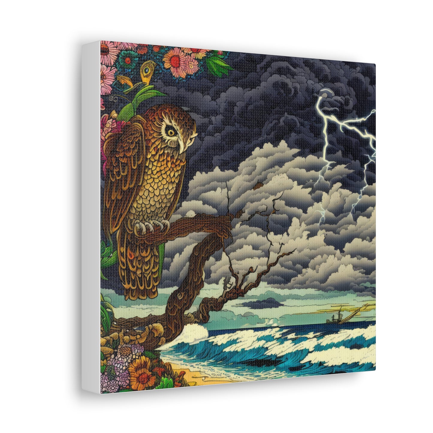 Colorado Owl - Canvas Wall Art