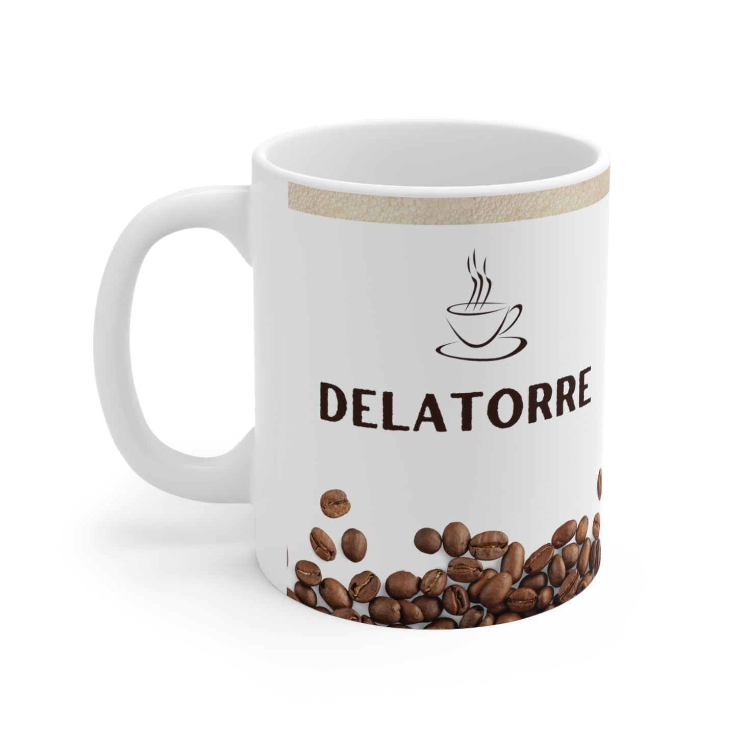 Delatorre Name Coffee Mug 11oz W