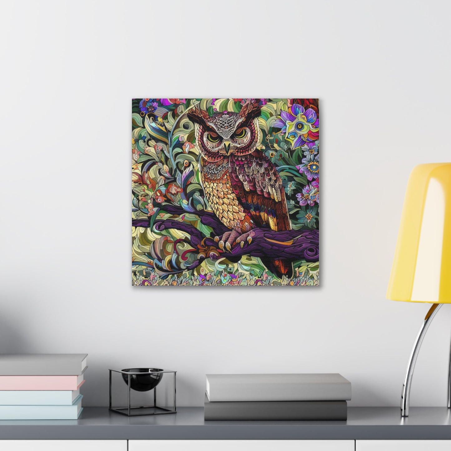 Montana Owl - Canvas Wall Art