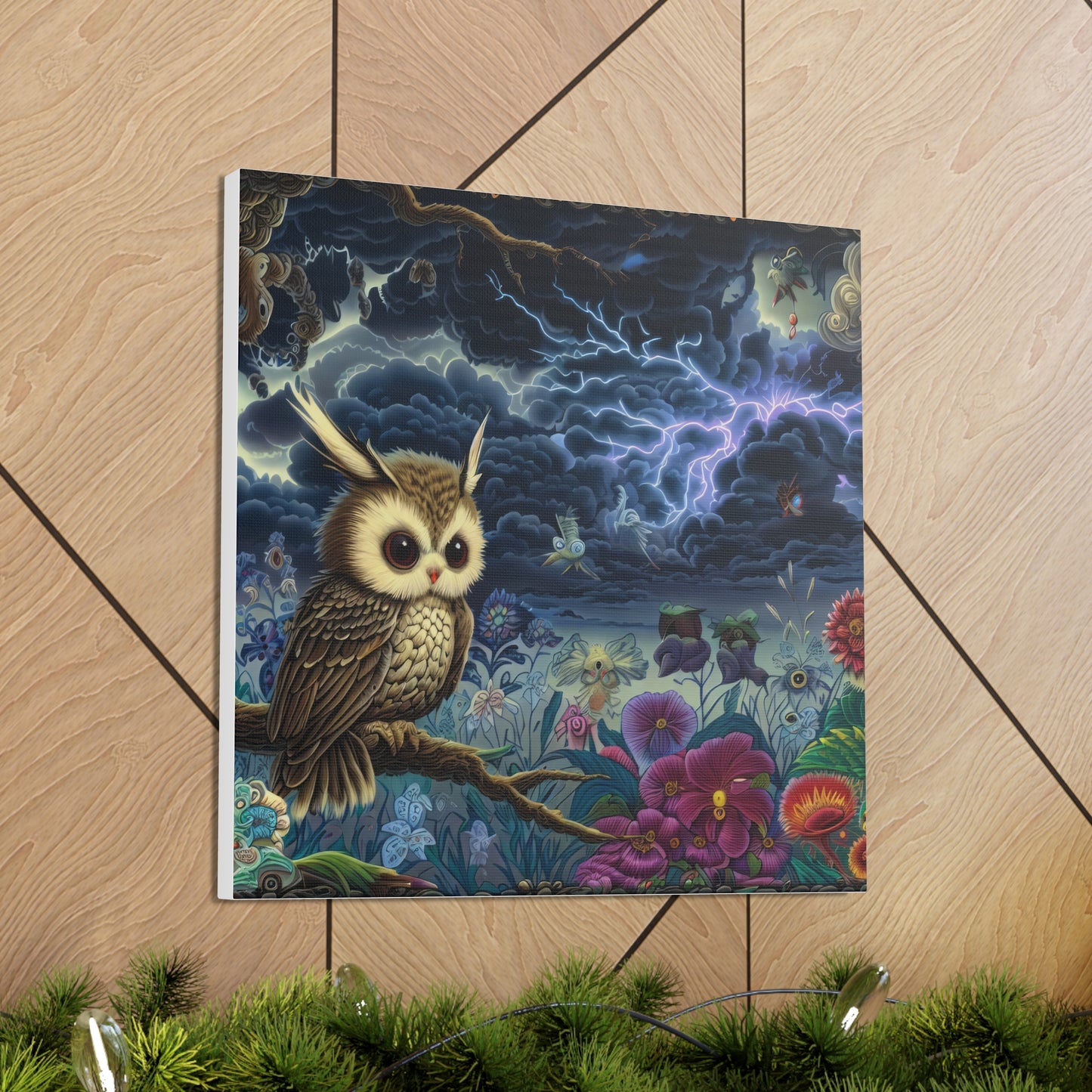 Pennsylvania Owl - Canvas Wall Art