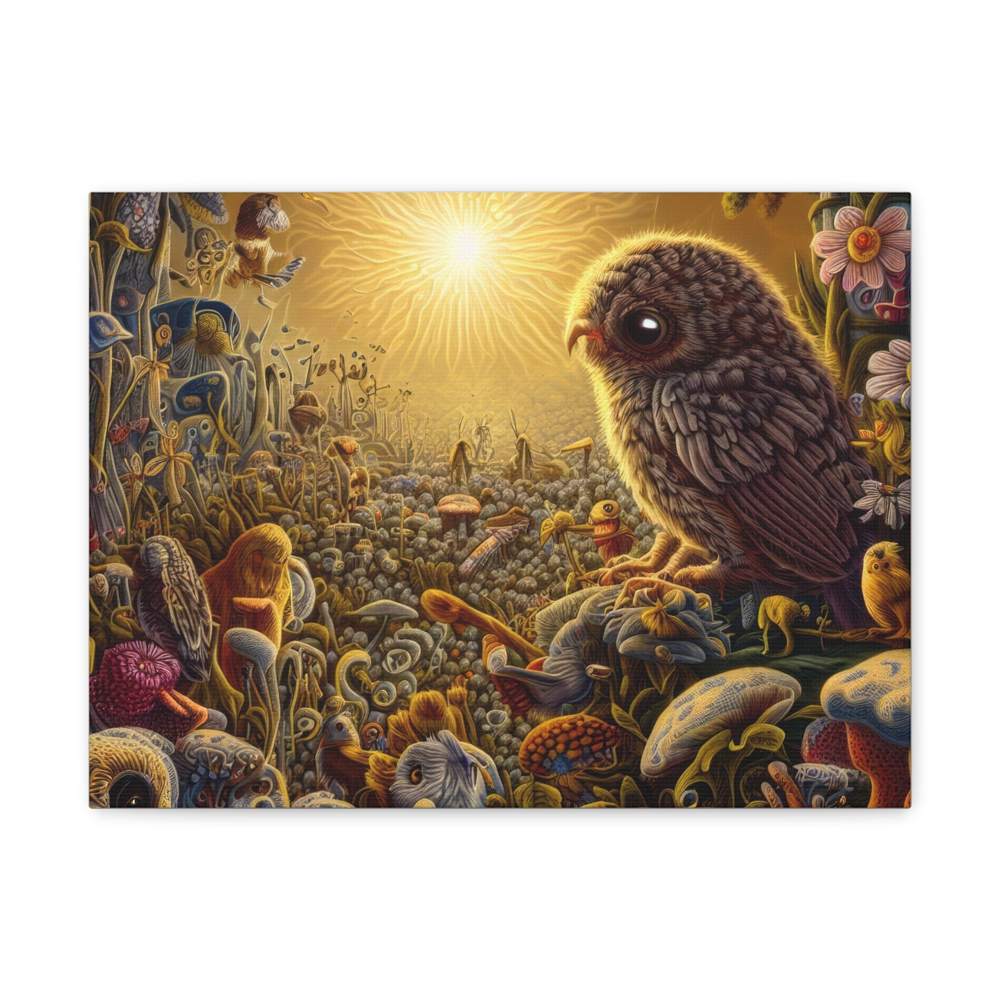 Virginia Owl - Canvas Wall Art