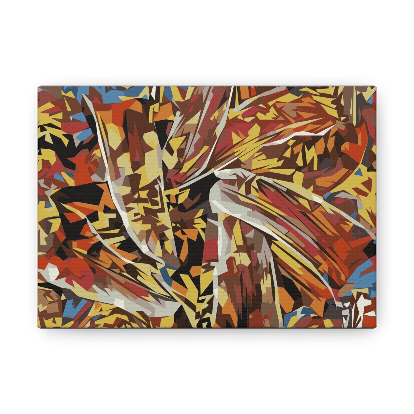 Abstract Floral Fiesta Canvas Gallery Wraps