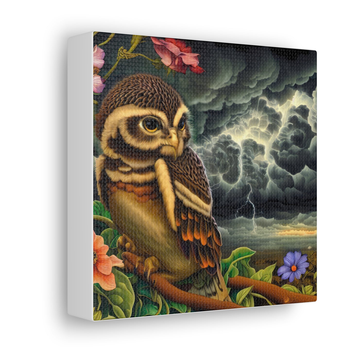 Aeolus Owl - Canvas Wall Art