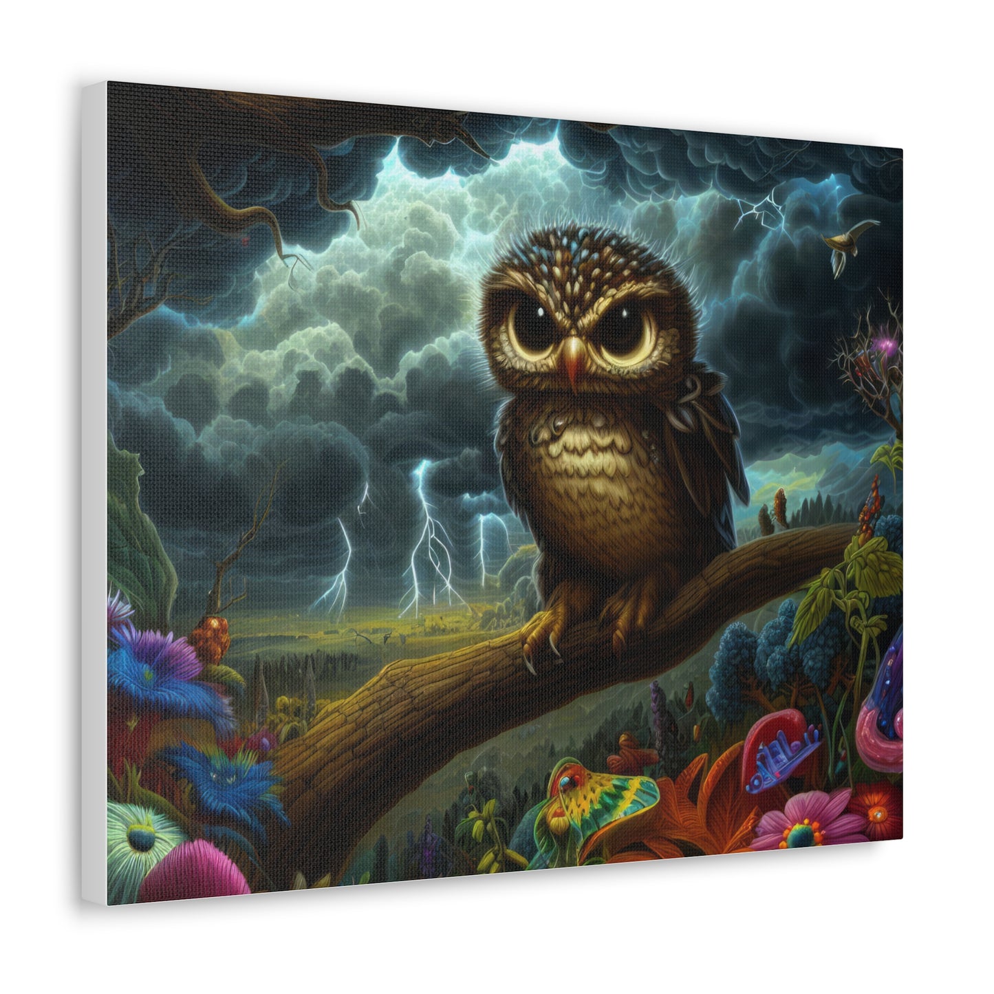 Arkansas Owl - Canvas Wall Art