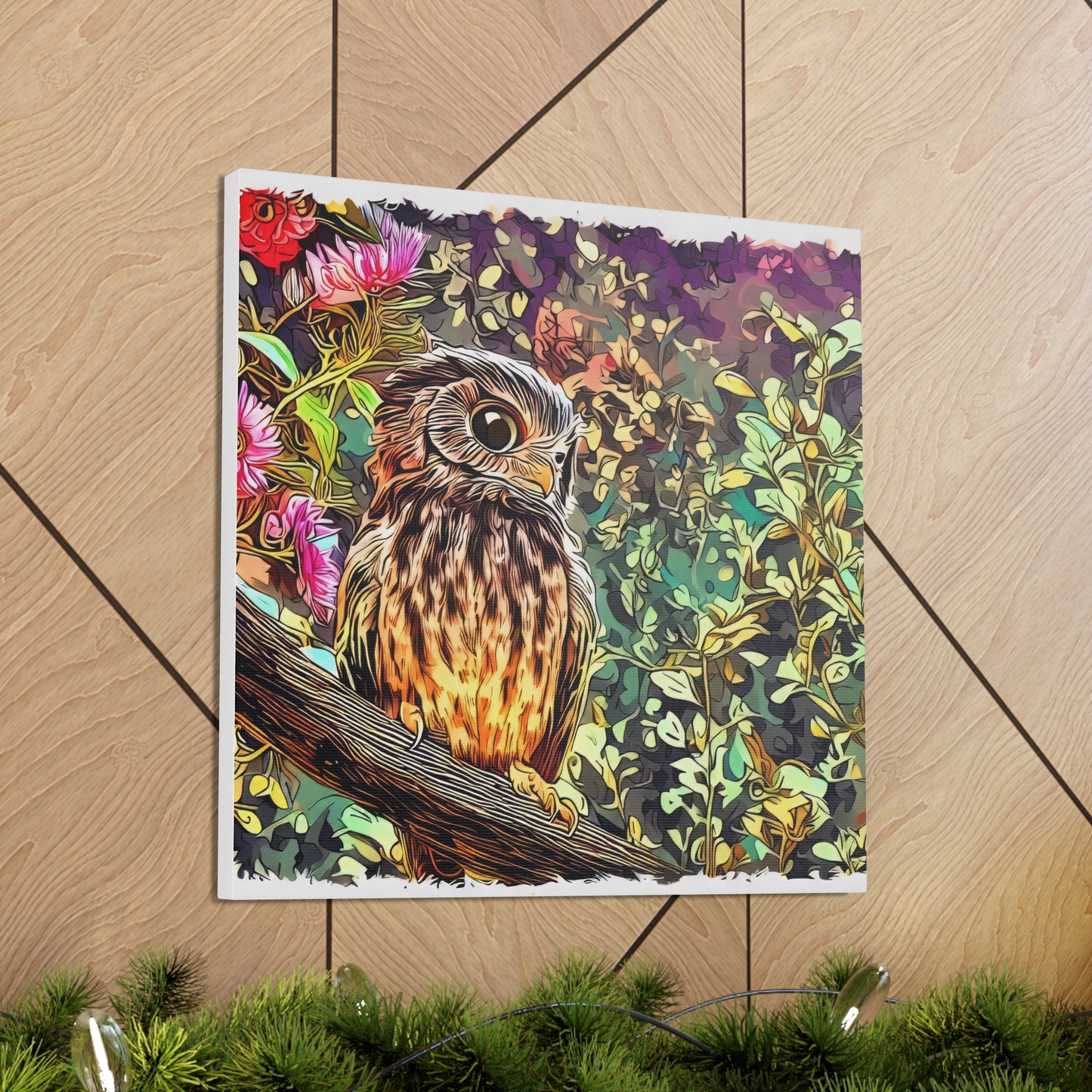 Idaho Owl - Canvas Wall Art