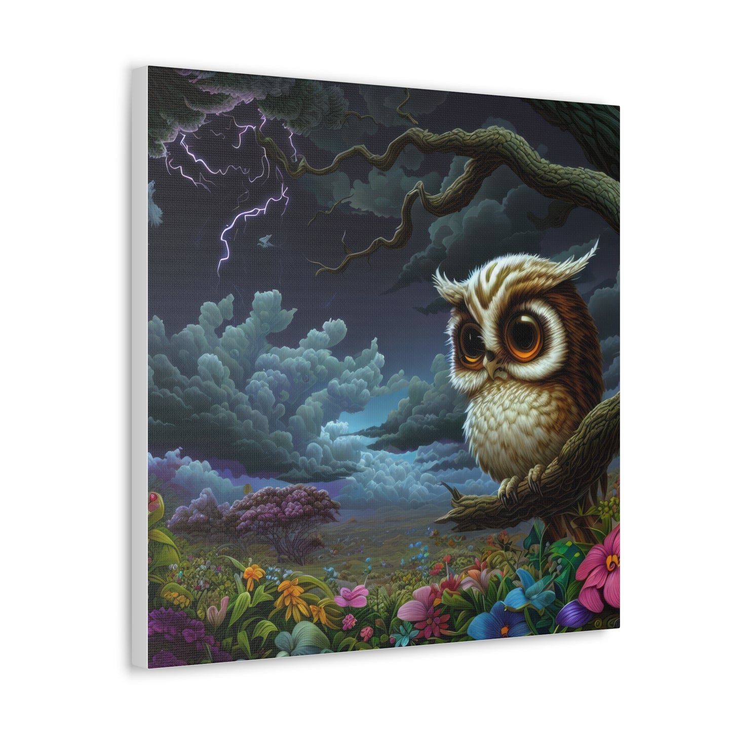 Iowa Owl  - Canvas Wall Art