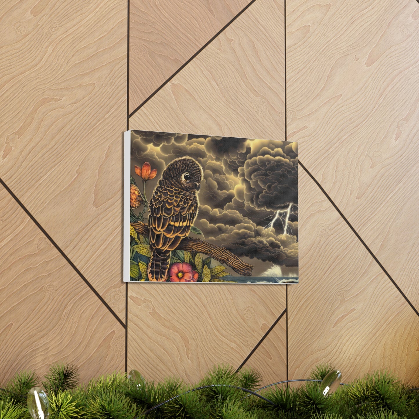 Alabama Owl - Canvas Wall Art