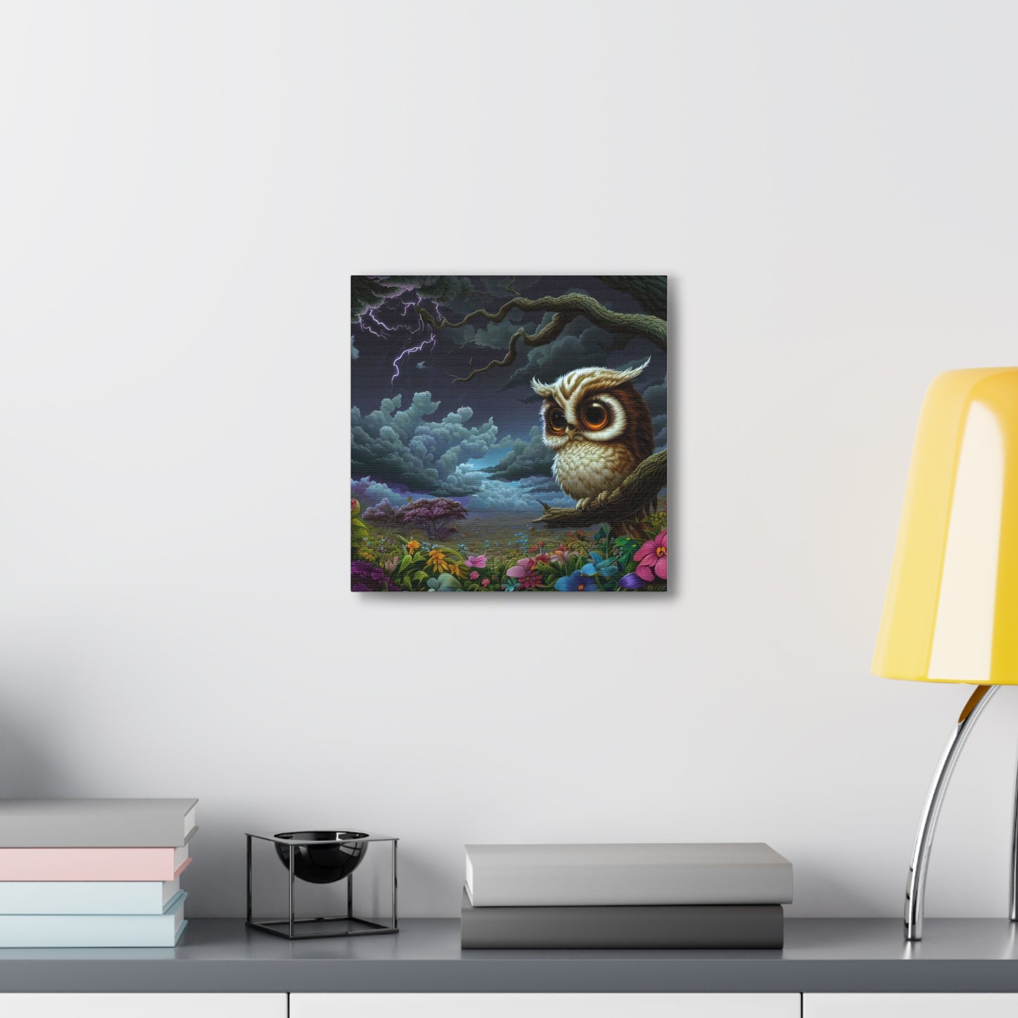 Iowa Owl  - Canvas Wall Art