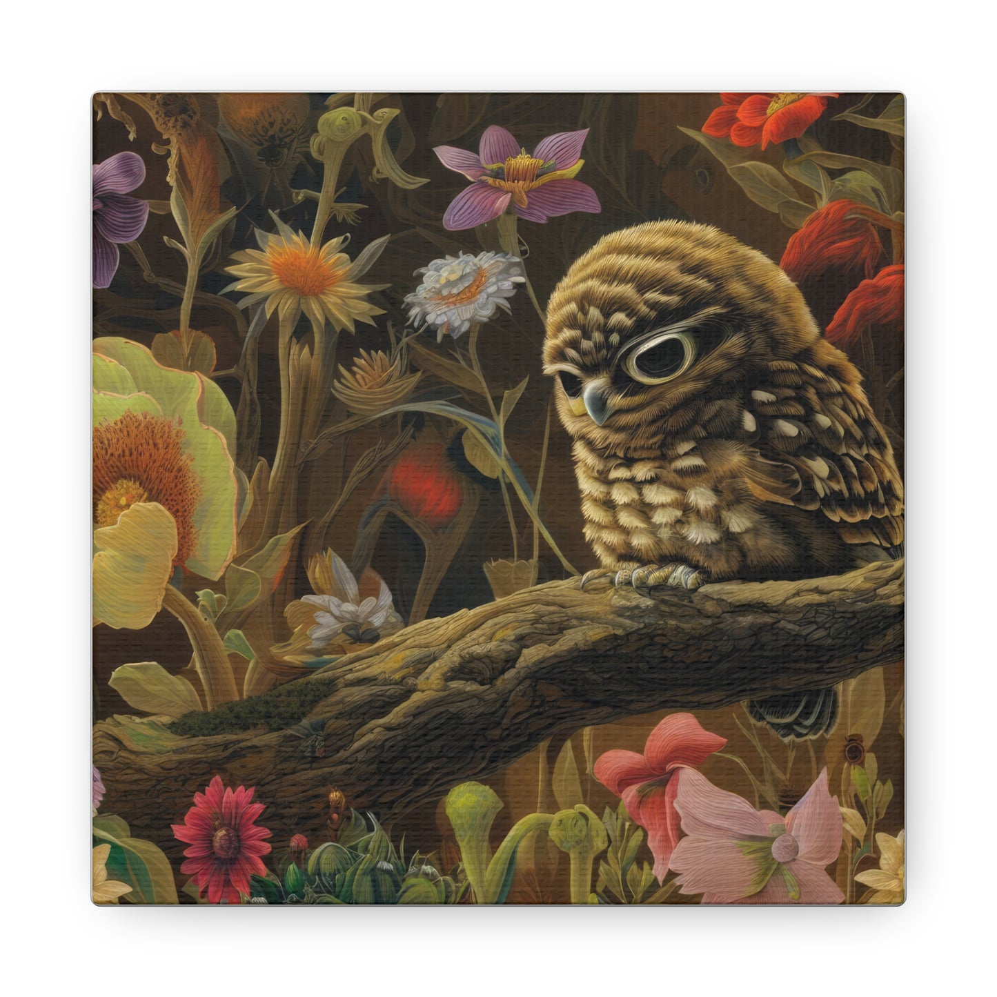 Maine Owl - Canvas Wall Art